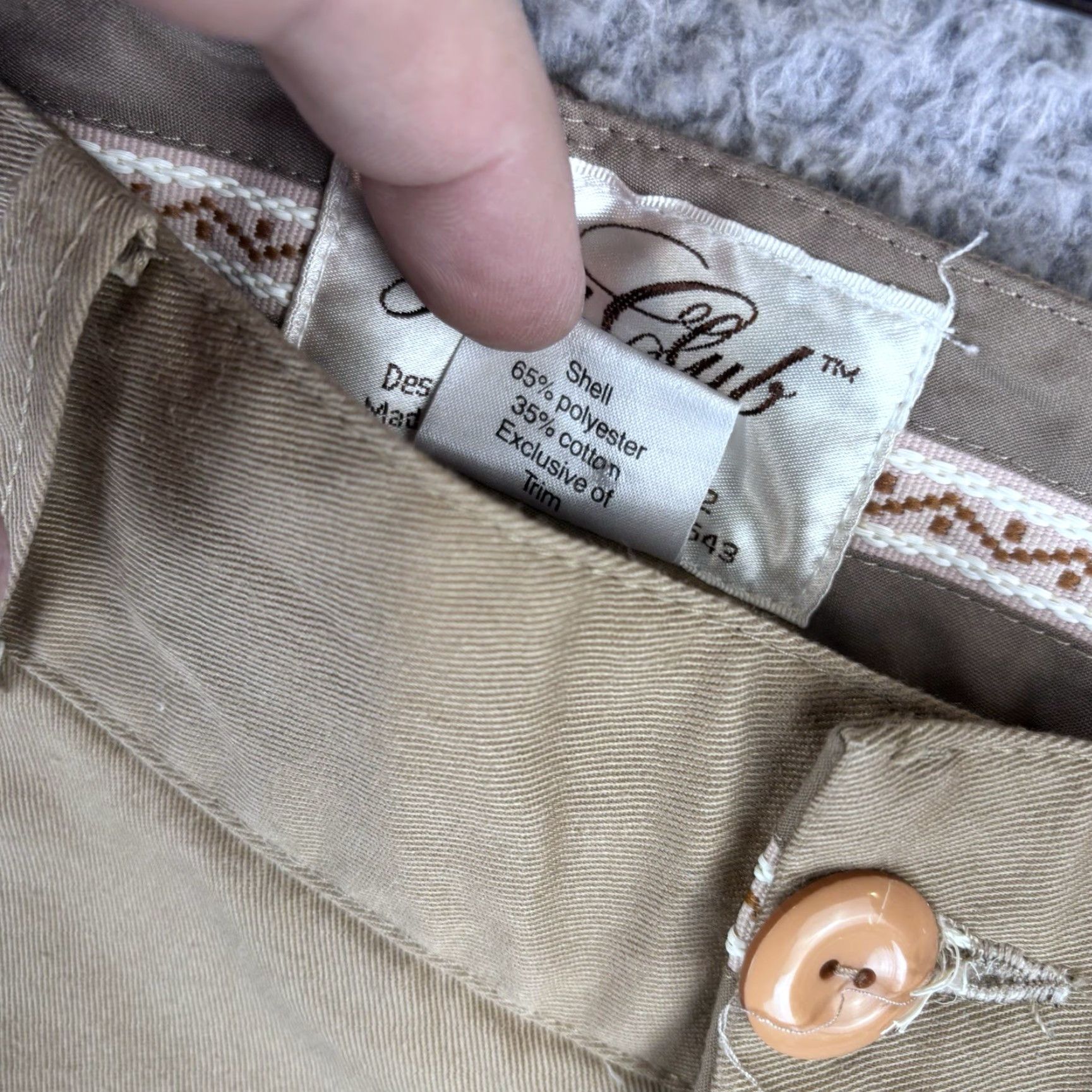 Vintage VINTAGE Gun Club Sportswear Hunting Pants Mens 30x30 Brown Canvas 5-Pocket Design Size US 30 / EU 46 - 4 Thumbnail