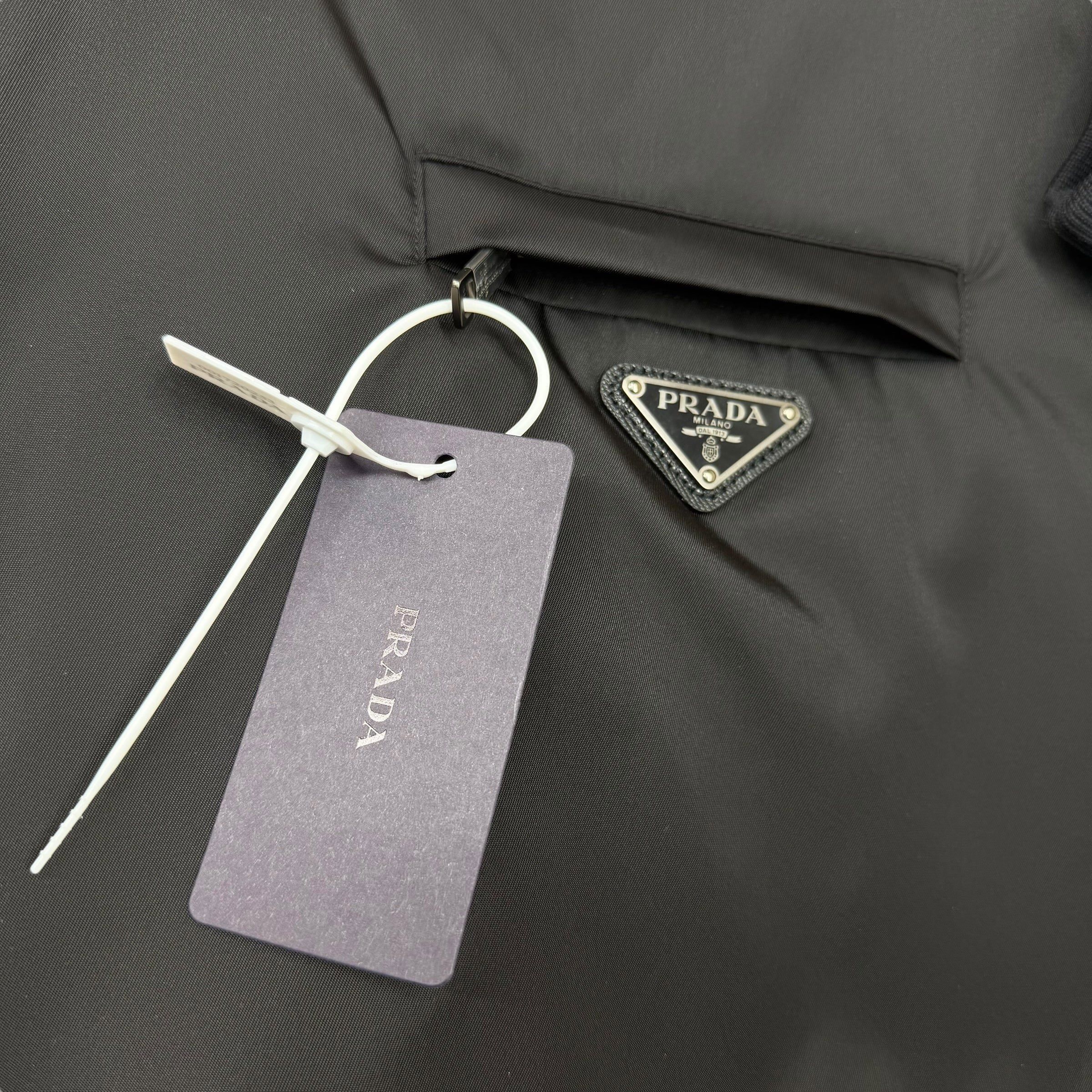 Prada Prada Adidas Re-Nylon Black Sweatshirt XL Size US XL / EU 56 / 4 - 6 Thumbnail