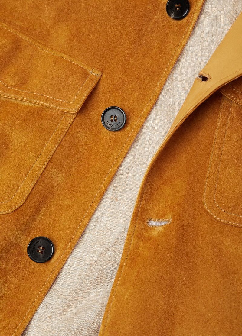 Loro Piana o1w1db10226 FAP3432 Kiku Bomber Jacket in Brown Size US M / EU 48-50 / 2 - 8 Thumbnail