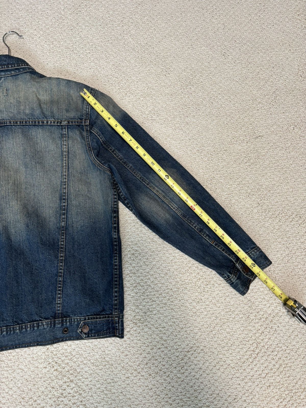 Vintage SAVVY (German Clothing Brand) Vintage Denim Jacket Size US M / EU 48-50 / 2 - 9 Thumbnail