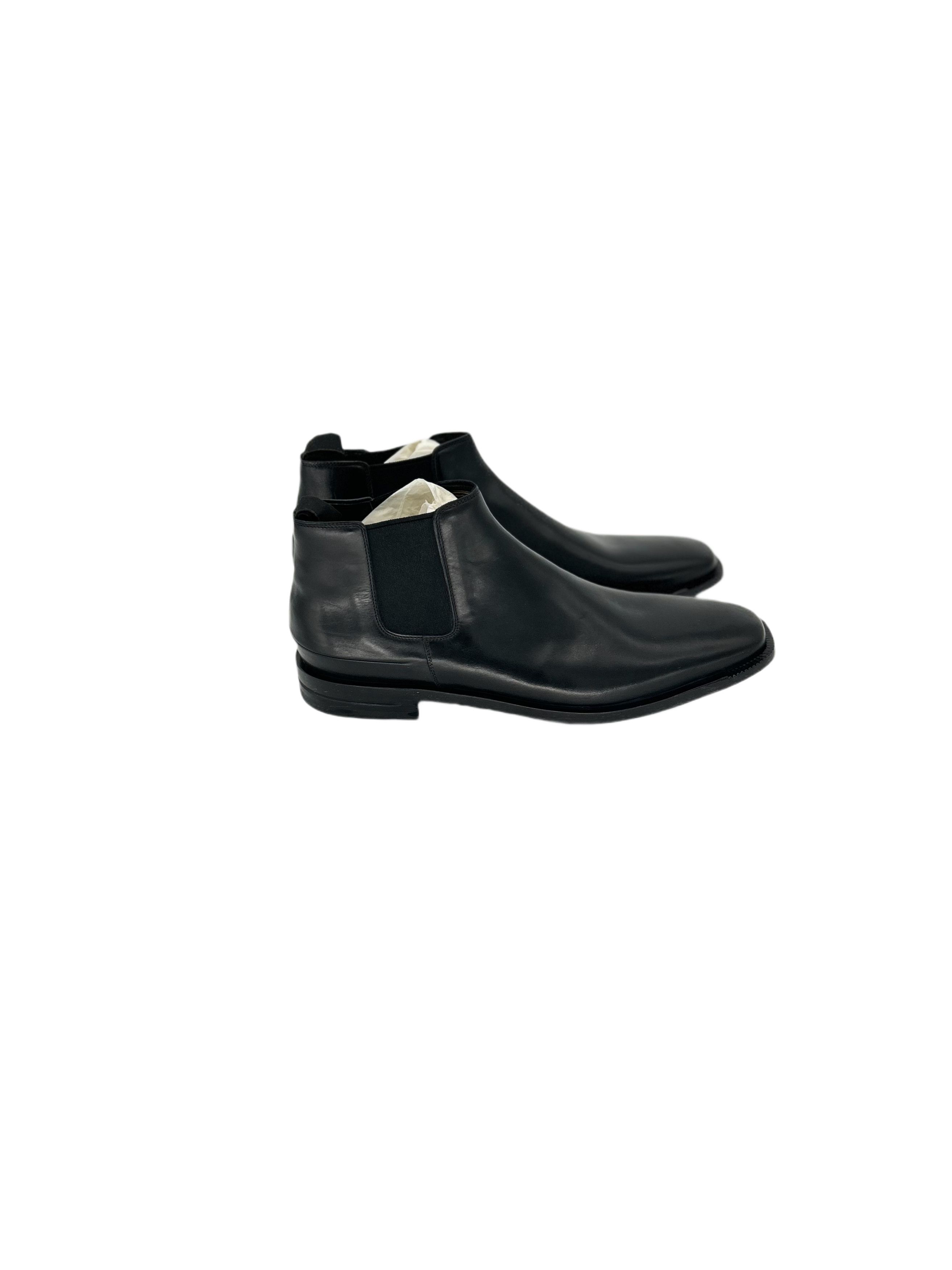 Dior Dior Homme Black Chelsea Boot With 'Scar' Detail On Heel Size US 9 / EU 42 - 2 Thumbnail