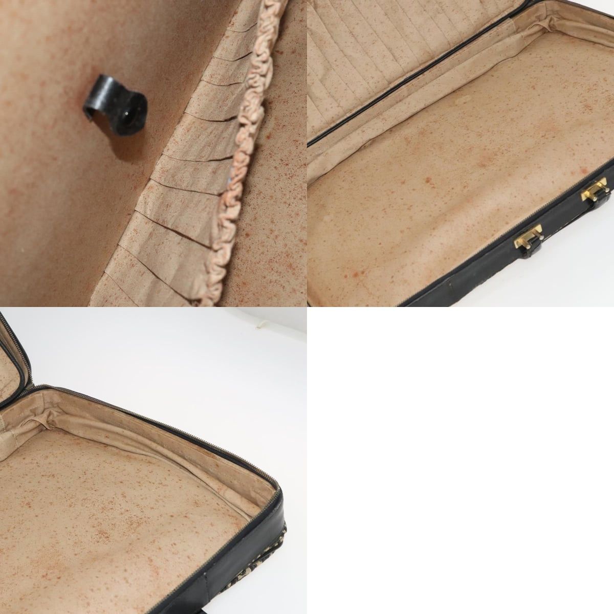 Dior DIOR Trotter Canvas Trunk Navy Gold Size ONE SIZE - 12 Thumbnail