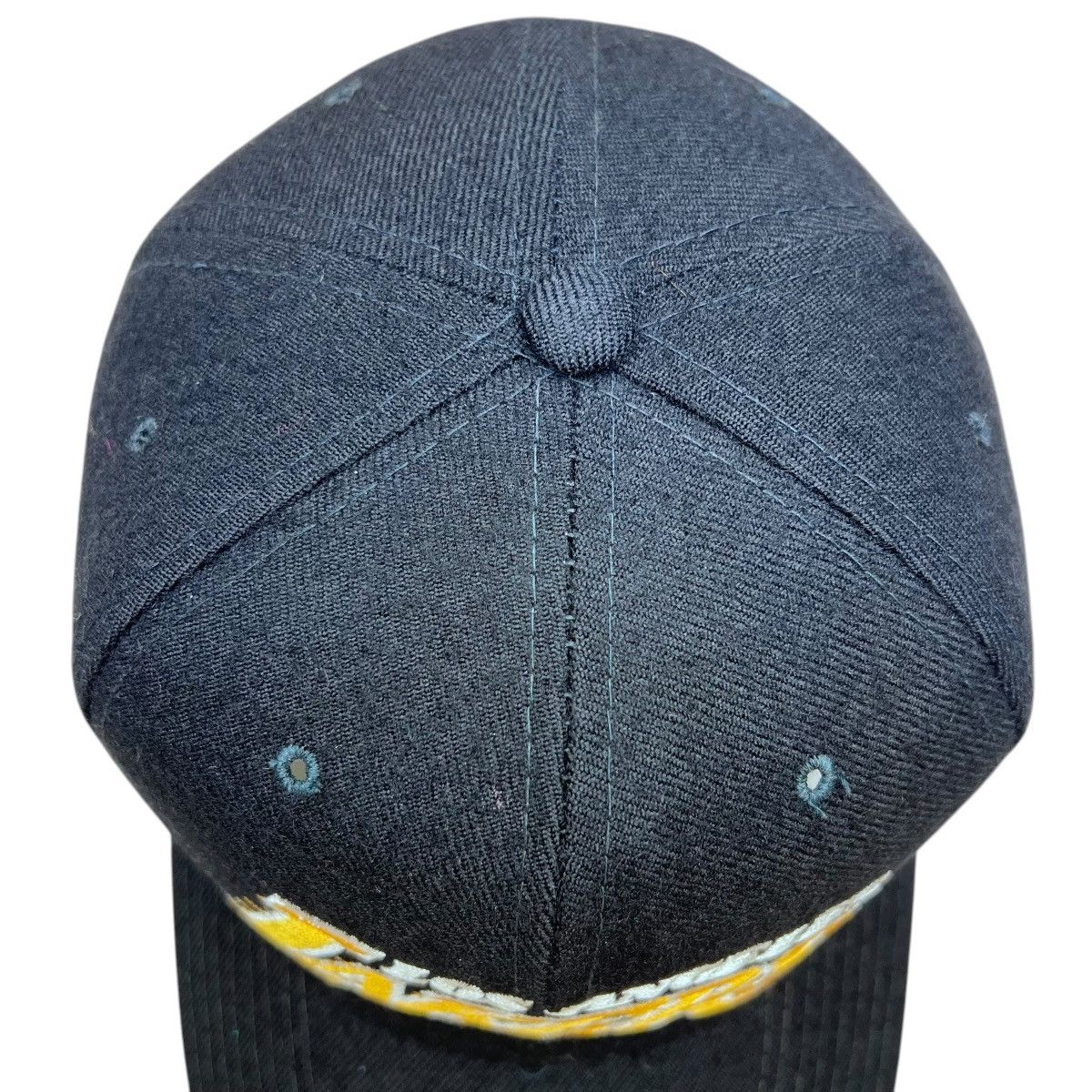 Starter Vintage 1990s Los Angeles Lakers Starter Black Gold Snapback Size ONE SIZE - 12 Thumbnail