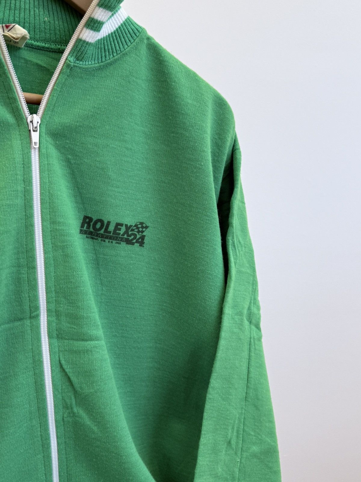Rolex Vintage 80s Rolex Daytona NASCAR Racing Zip Sweatshirt Size US S / EU 44-46 / 1 - 4 Thumbnail
