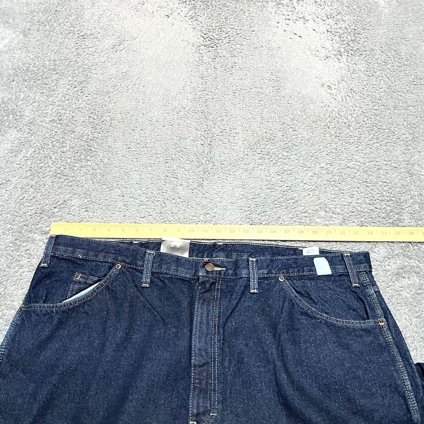 Dickies Dickies Jeans Mens 44 Carpenter Utility Dark Wash Work Jeans 45x32 Inseam 32 Mens Straight Jeans Size US 44 / EU 60 - 7 Thumbnail