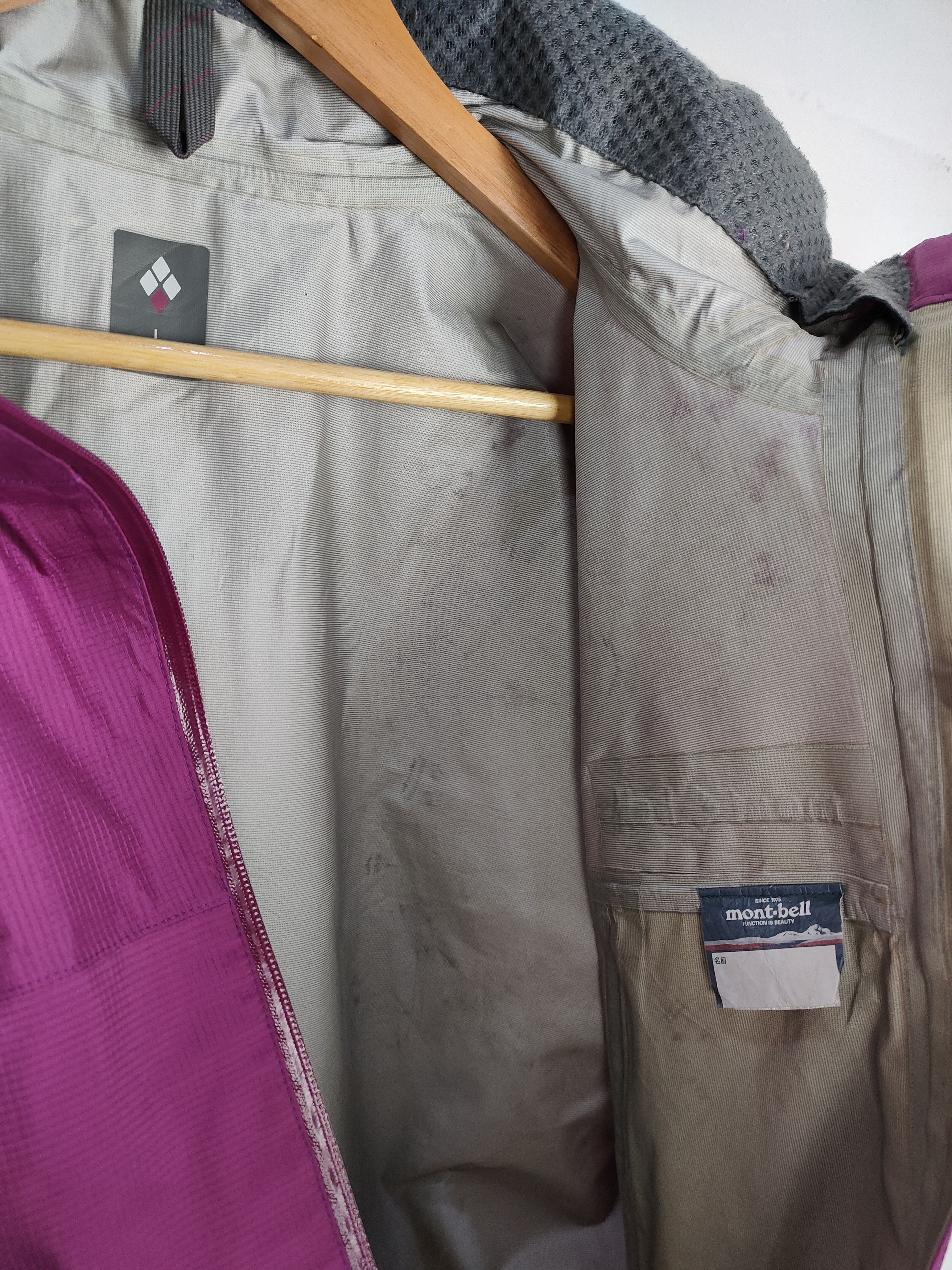 Goretex × Montbell Montbell Goretex Waterproof Windbreaker Jacket Size US L / EU 52-54 / 3 - 8 Thumbnail
