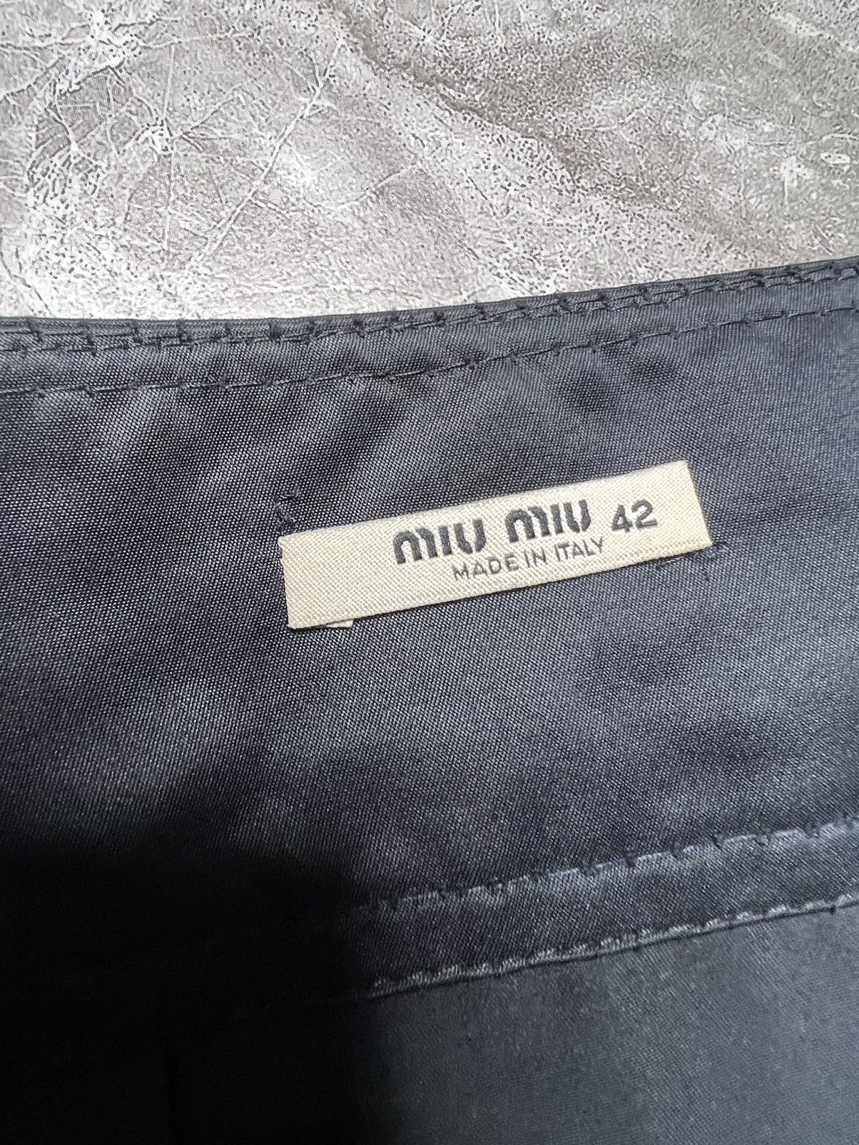 Miu Miu Miumiu Midi Skirt Size 28" / US 6 / IT 42 - 5 Thumbnail