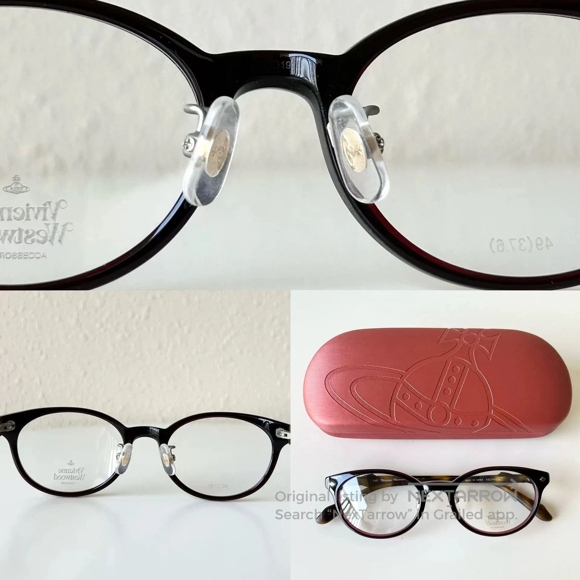 Vivienne Westwood Vivienne Westwood Saturn Bow Glasses. Size ONE SIZE - 7 Thumbnail