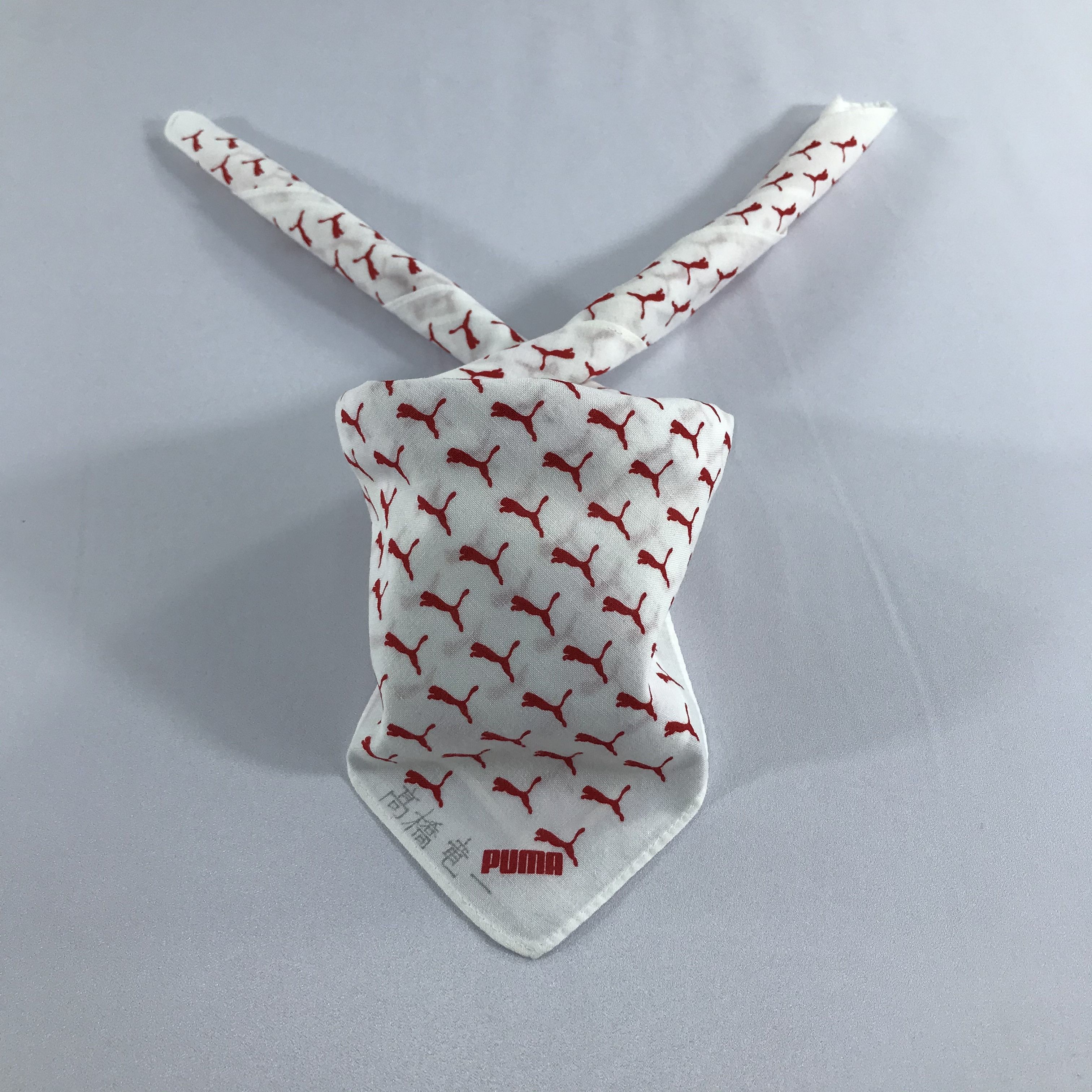 Puma × Vintage Puma Monogram Handkerchief Neckerchief Bandana H1090 Size ONE SIZE - 1 Thumbnail