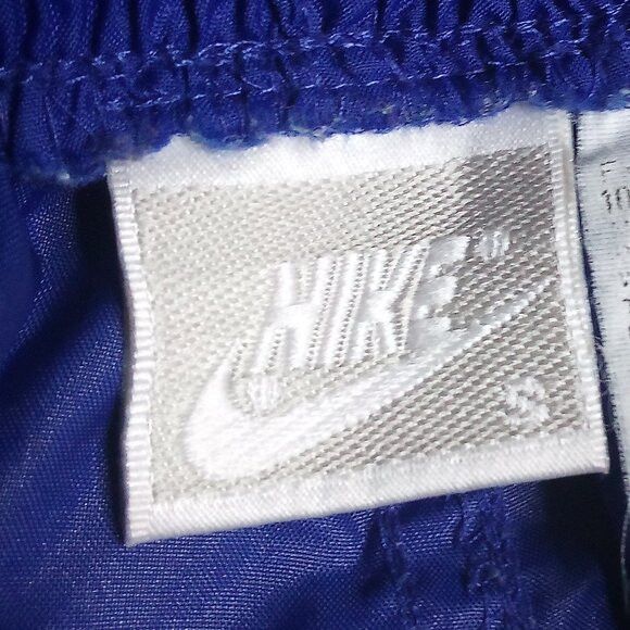 Nike Vintage 90s Nike Wind Pants Joggers Trainers Royal Blue Size US 30 / EU 46 - 4 Thumbnail