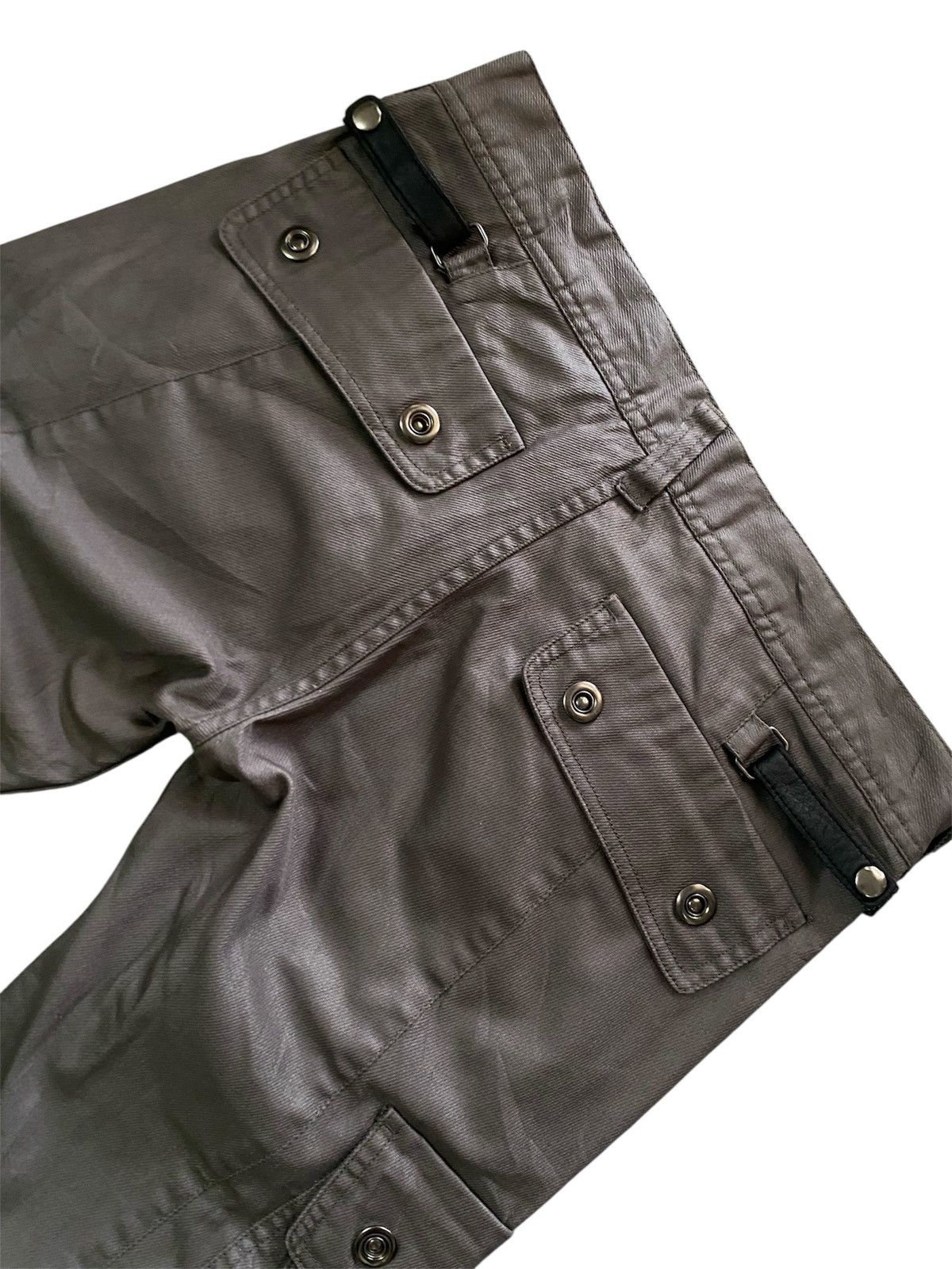 Tornado Mart 🔥 HOT🔥 Gothic Punk Y2K Tornado Mart Japan Waxed Bondage Pant Size US 32 / EU 48 - 5 Thumbnail