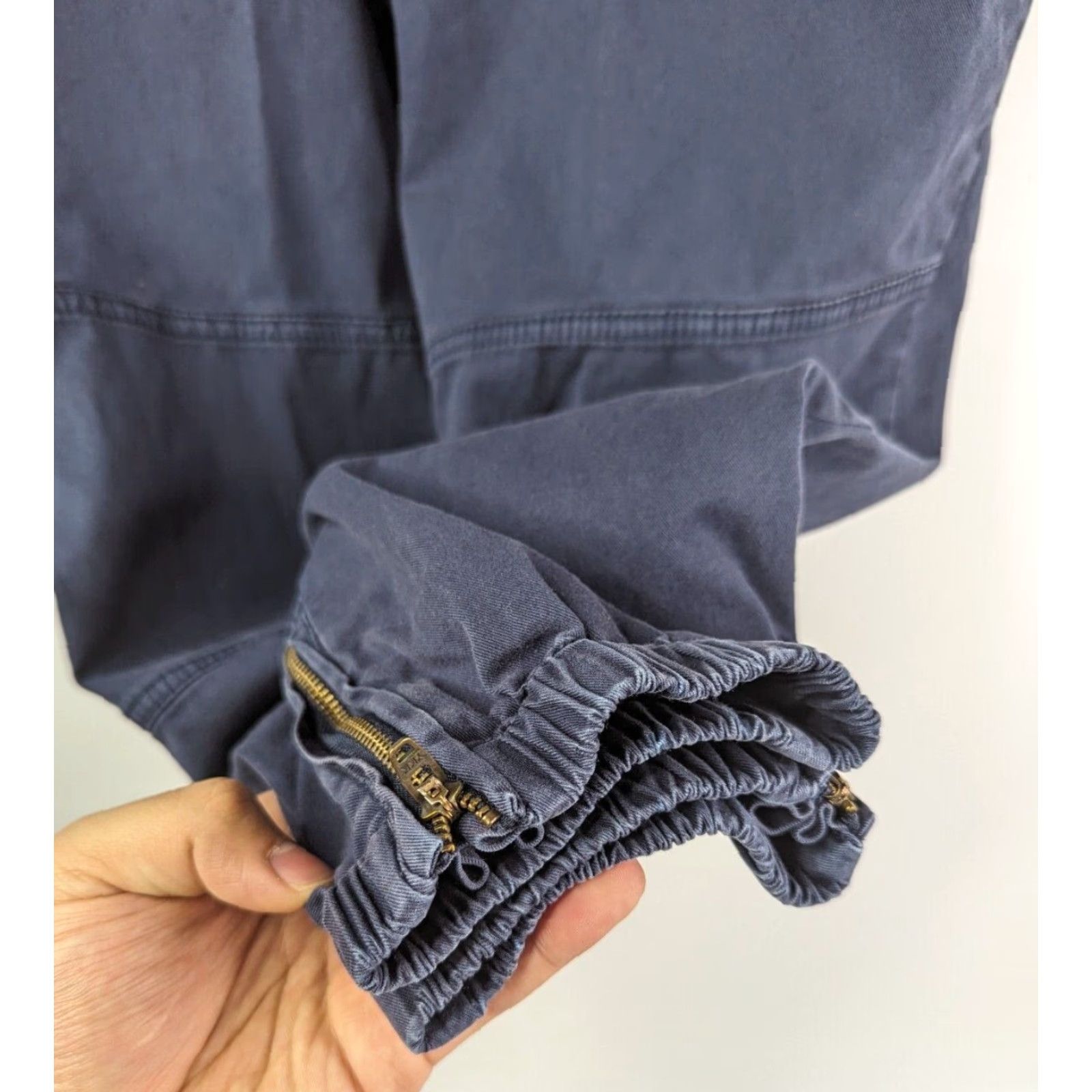 Pistola PISTOLA Jogger Pants Navy Dustin Ankle Size 32 Zippered Cuffs Womens Pant Size 24" / US 00 / IT 34 - 2 Thumbnail
