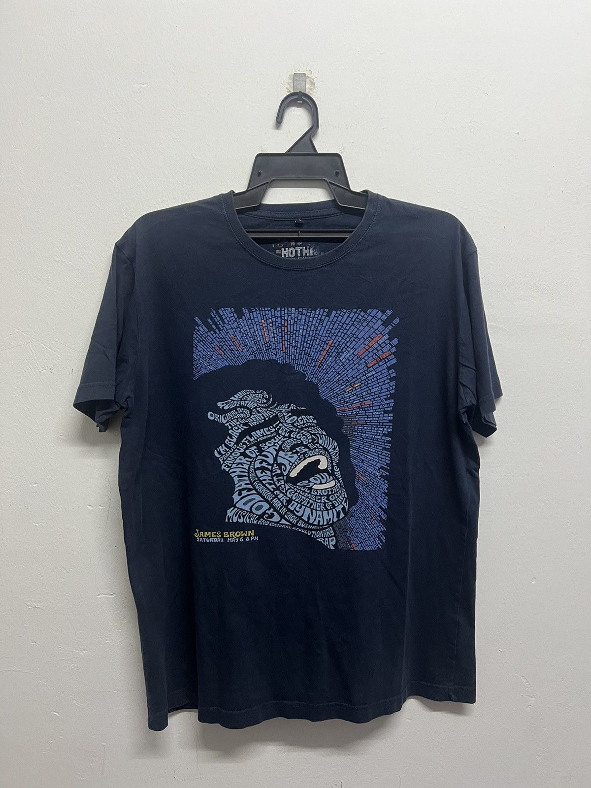 Band Tees James Brown Blues Jazz Band Tee Size US L / EU 52-54 / 3 - 1 Thumbnail