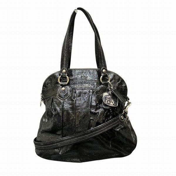 Coach Coach Poppy 2Way Bag Leather Shoulder Bag F16491 in Blue, Women's