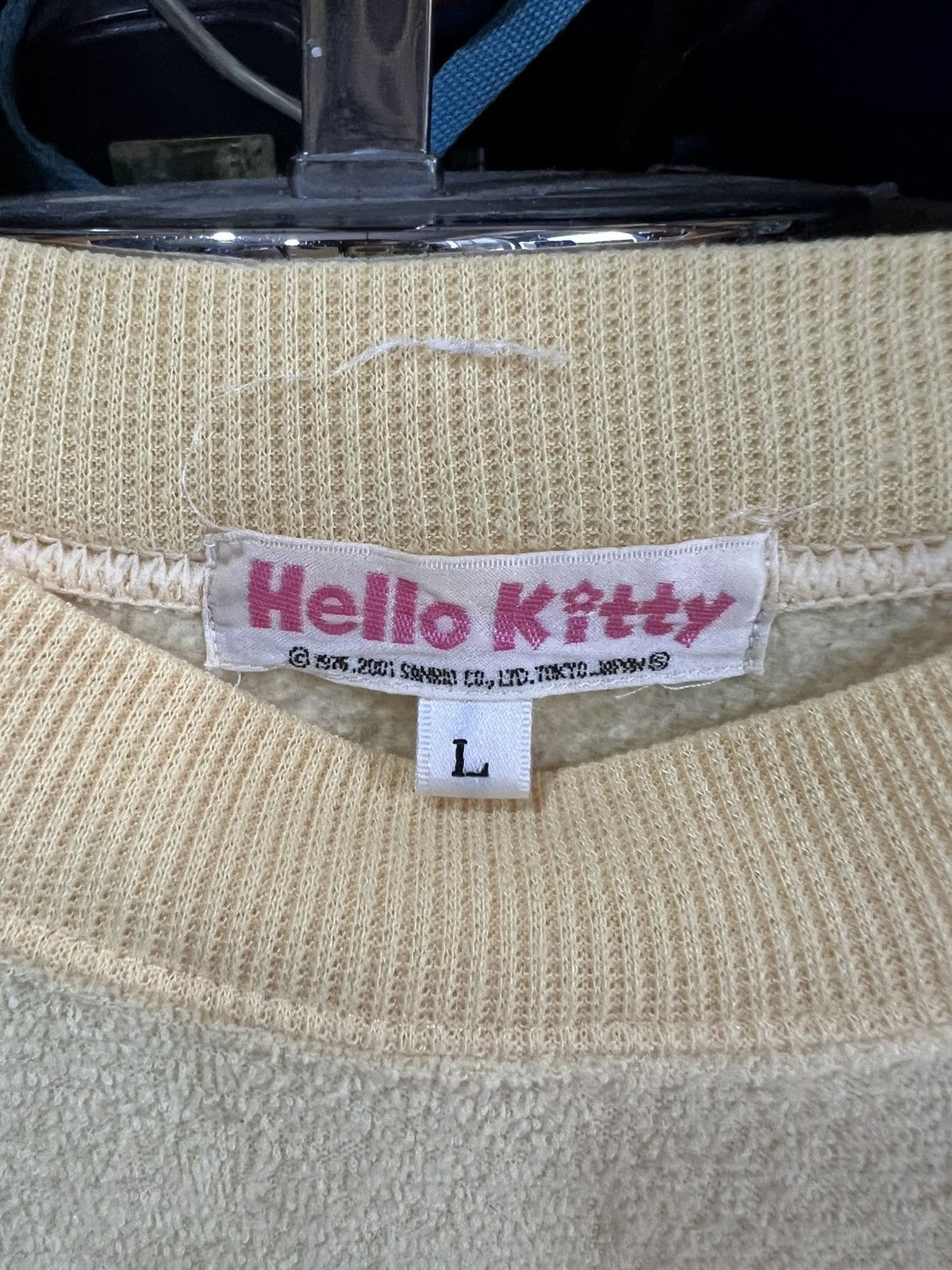 Cartoon Network 🔥Vintage Y2K Hello Kitty Fleece Long Sleeve Size L / US 10 / IT 46 - 11 Thumbnail