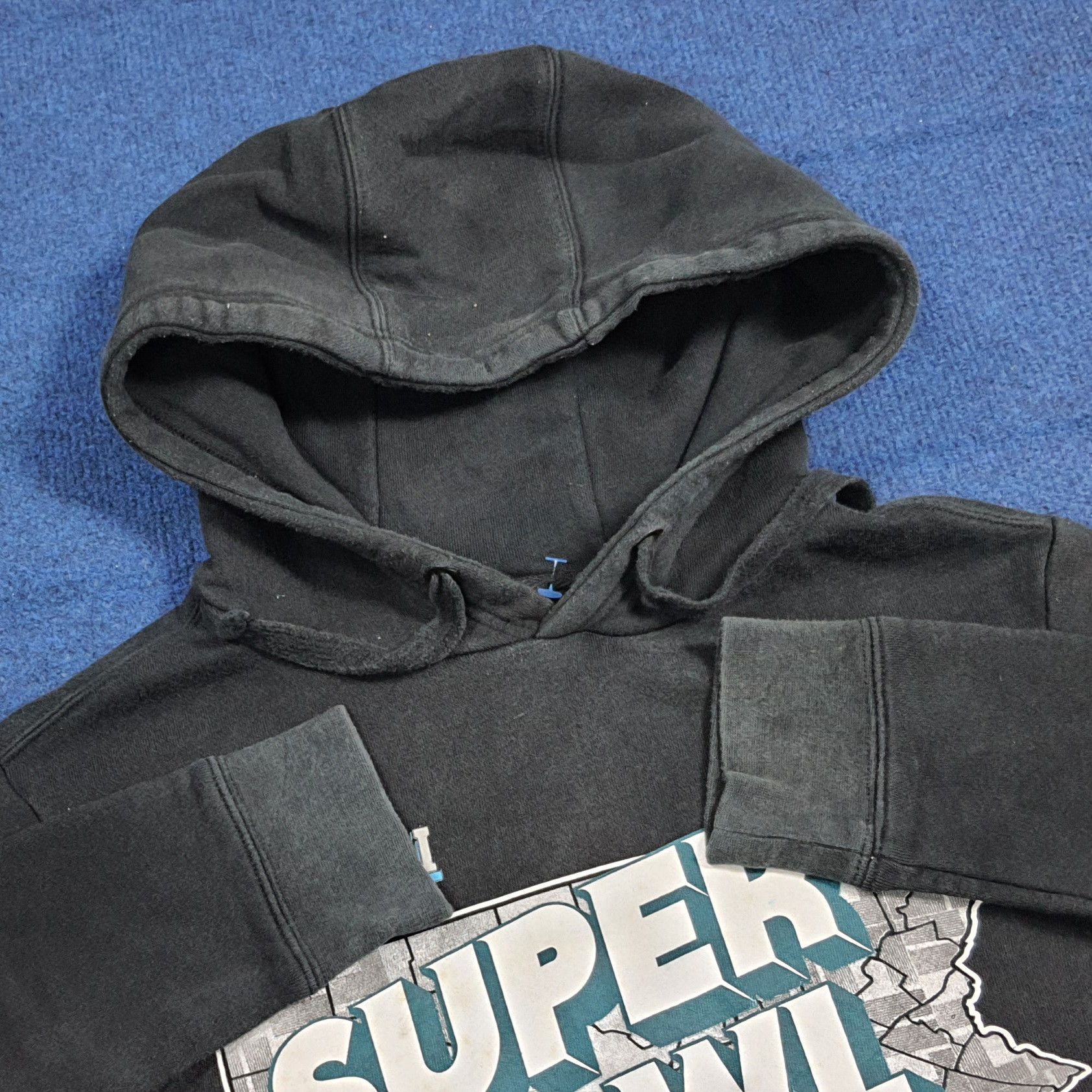 Pro Line Vintage Philadelphia Eagles Super Bowl NFL Hoodie C284N16 Size US S / EU 44-46 / 1 - 4 Thumbnail