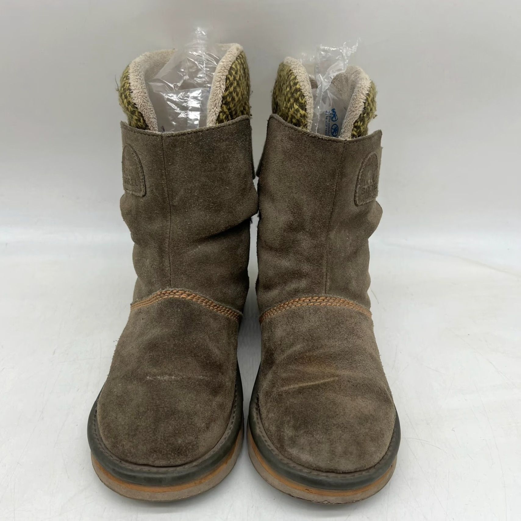 SOREL Sorel Campus Mid Height Winter Suede Boots Women's US 7 Beige Quilted Outdoor Boots Size US 7 / IT 37 - 5 Thumbnail