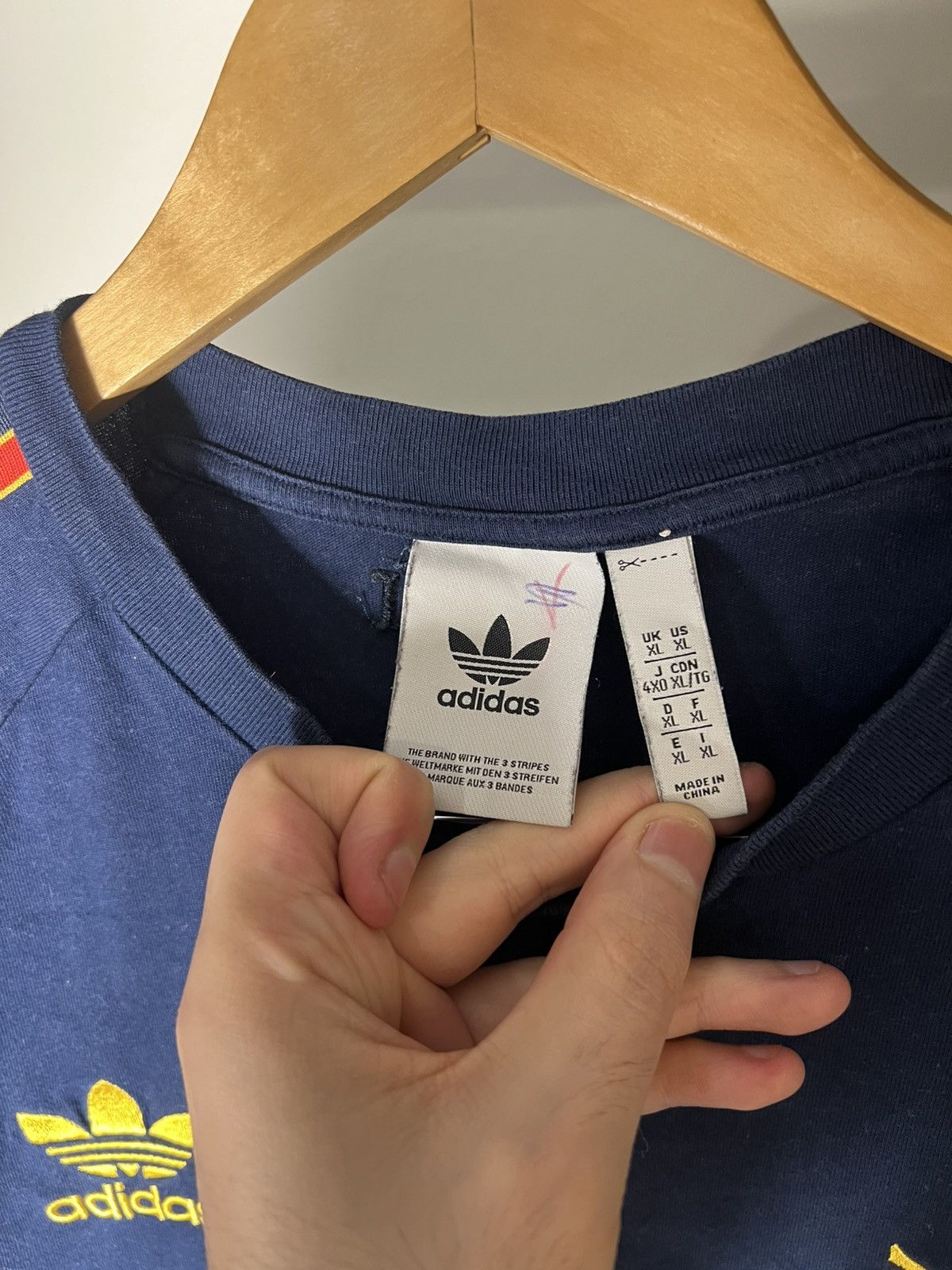 Adidas VINTAGE ADIDAS FC ARSENAL LONDON ENGLAND SOCCER JERSEY RETRO Size US XL / EU 56 / 4 - 14 Thumbnail