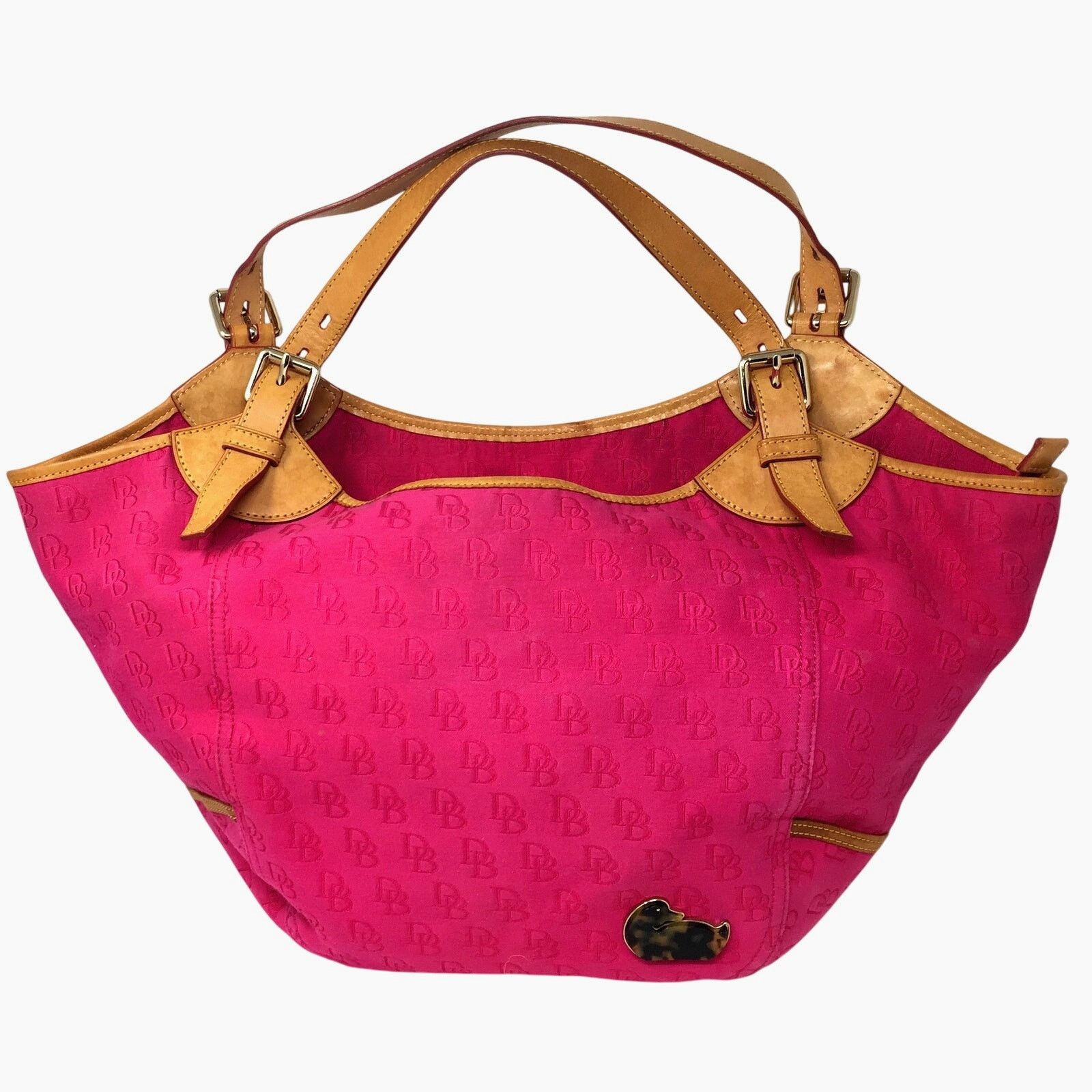 Dooney & Bourke Dooney & Bourke Oversize Deep Pink Hobo Bag Size ONE SIZE - 1 Thumbnail