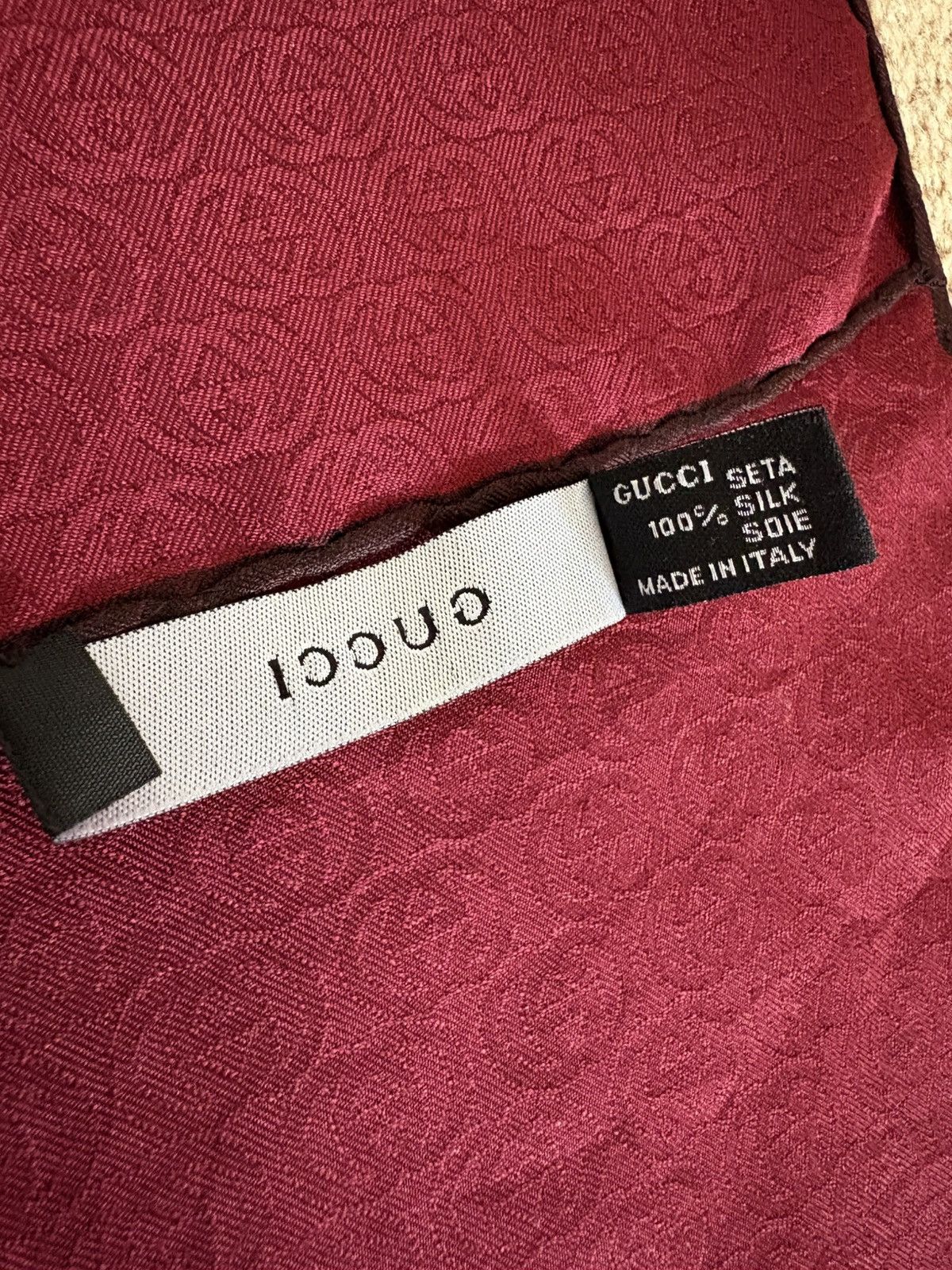 Gucci Gucci silk scarf Size ONE SIZE - 4 Thumbnail