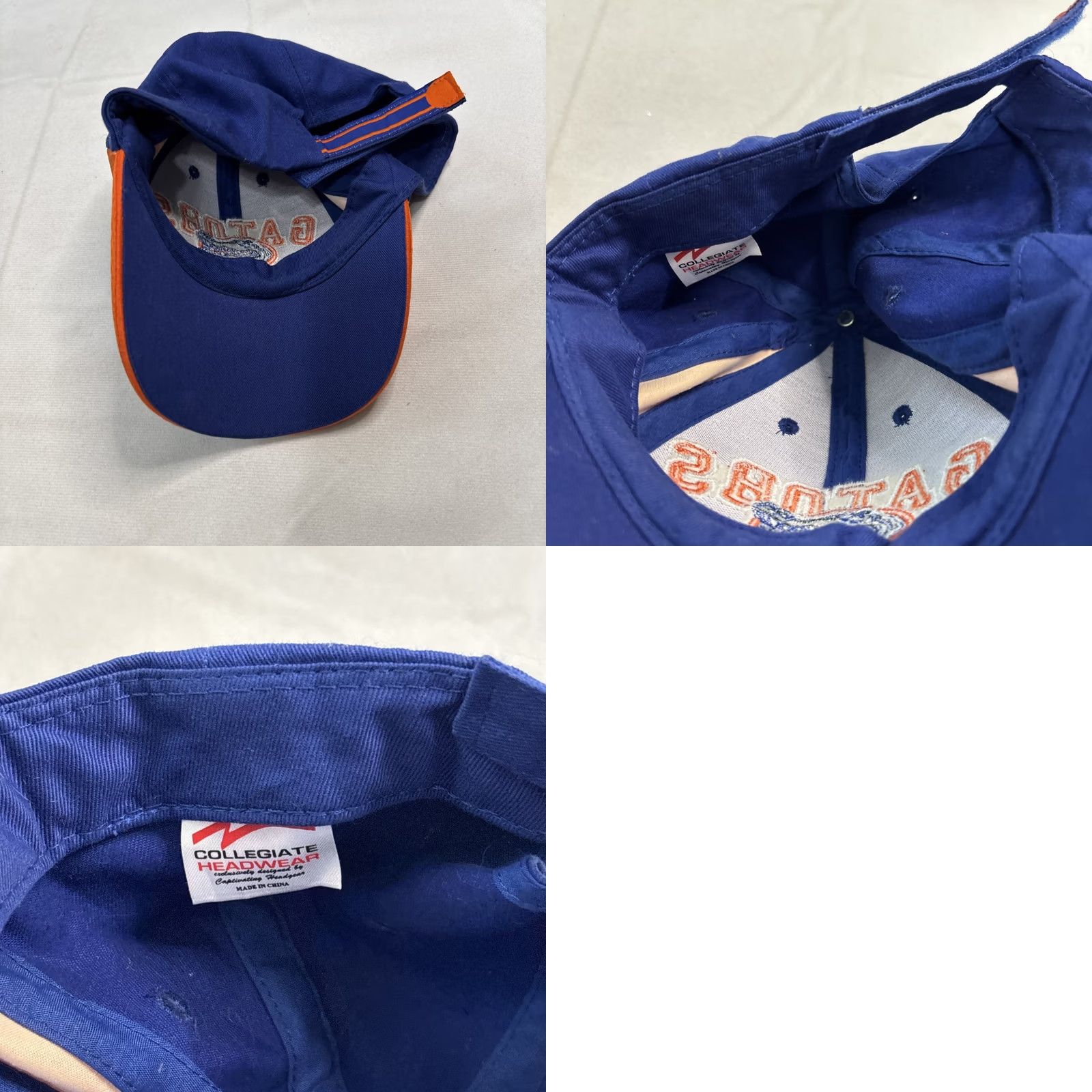 Vintage Mens Hat Cap - Florida Gators NWT Adjustable Back Collegiate Headwear Size ONE SIZE - 8 Thumbnail