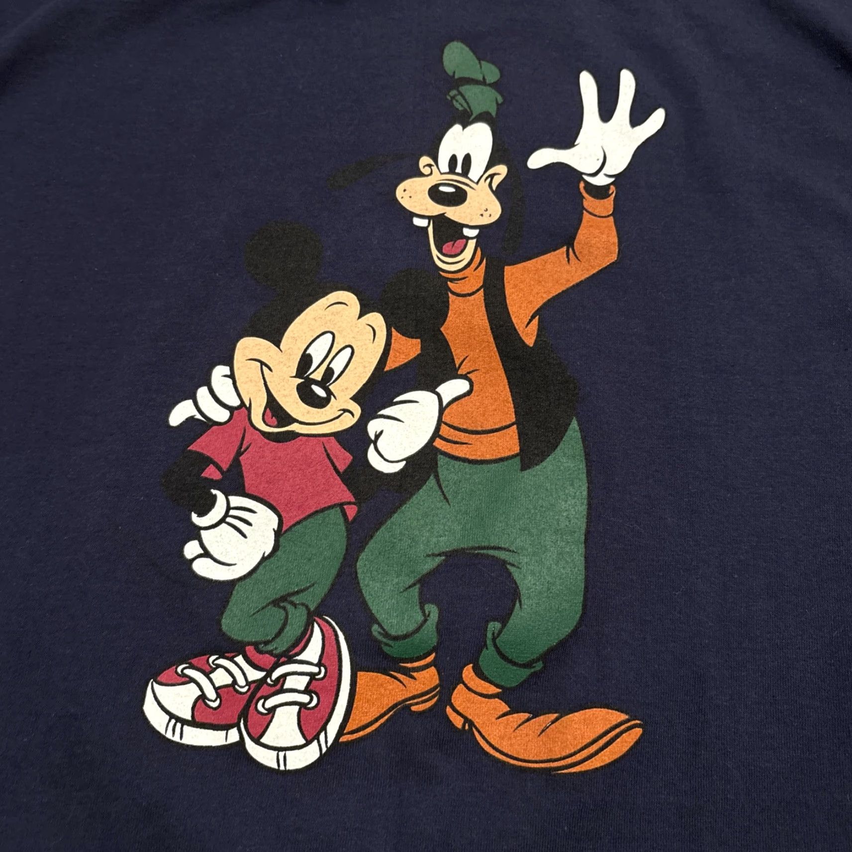 Doublet VINTAGE All Sport Mickey Mouse Goofy Double-Sided Long Sleeve Shirt XL Adult Blue 90s Merch Mens Size US XL / EU 56 / 4 - 2 Thumbnail