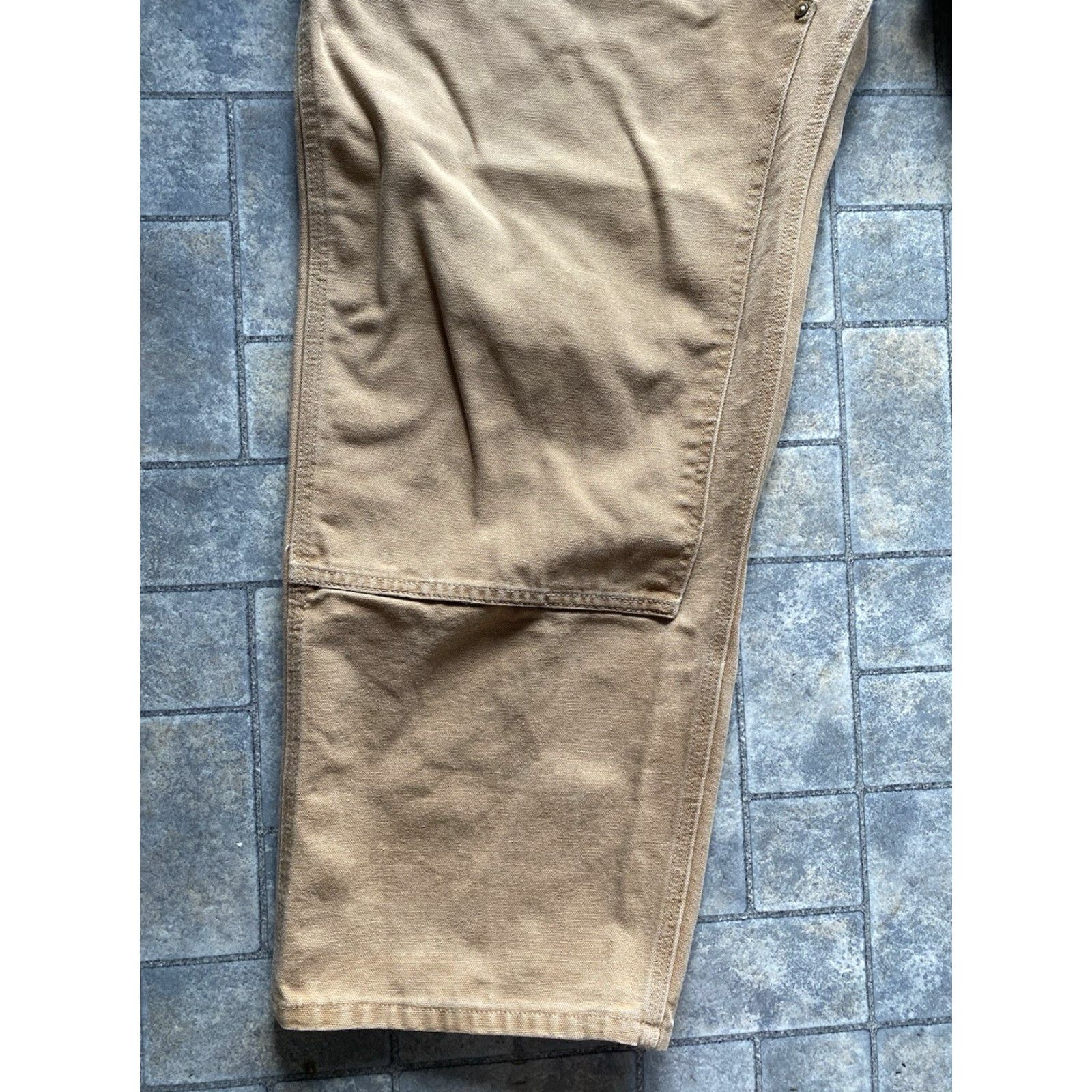 Carhartt VINTAGE Carhartt B01 BRN Men’s Double Knee Pants 50x30 Brown Mens Pants Brown 50 30 Big & Tall Inseam 30 Size US 34 / EU 50 - 4 Thumbnail