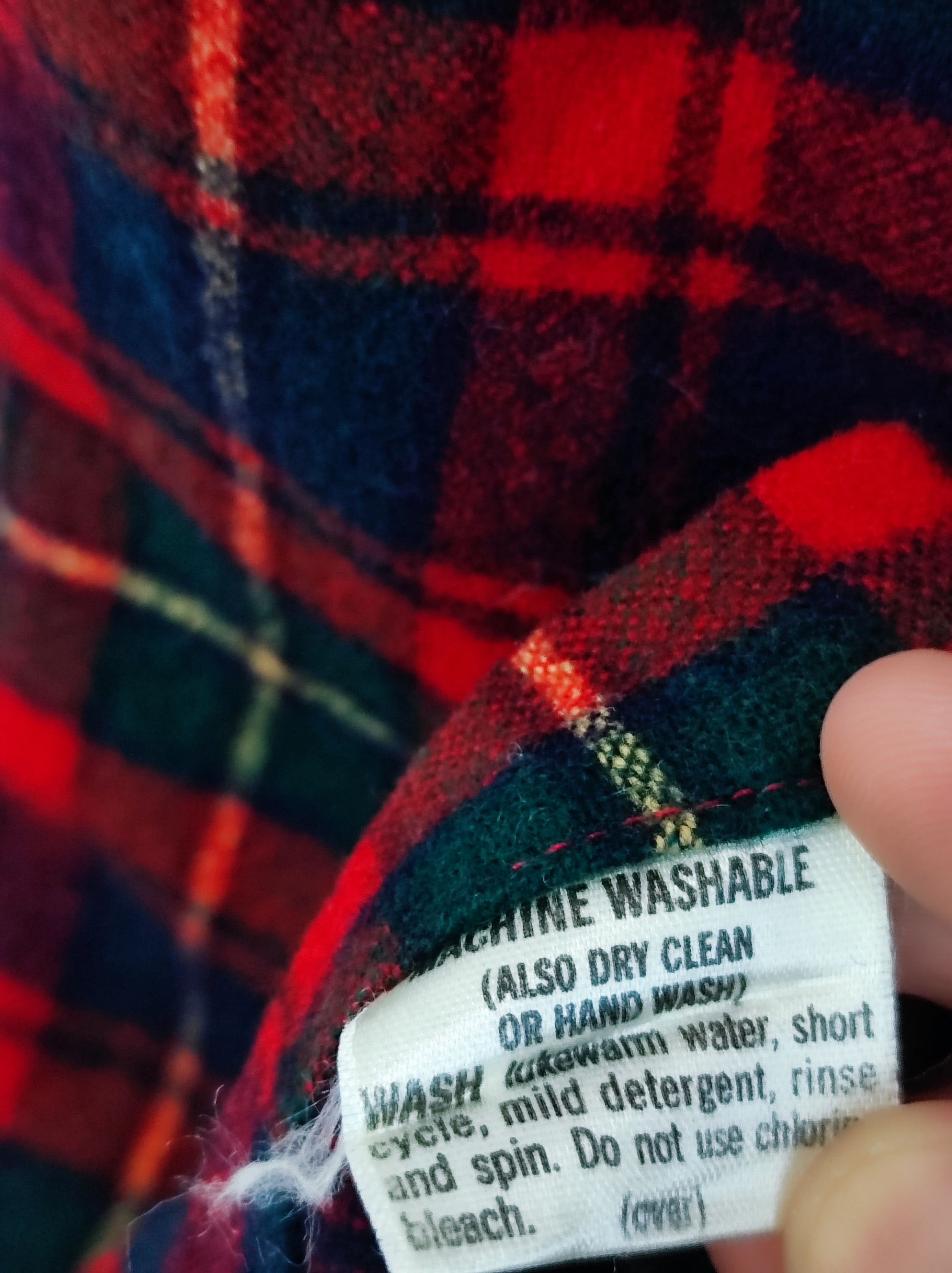 Pendleton × Vintage Vintage 80 Pendleton Virgin Wool Flannel Red Plaid Large USA Size US L / EU 52-54 / 3 - 8 Thumbnail