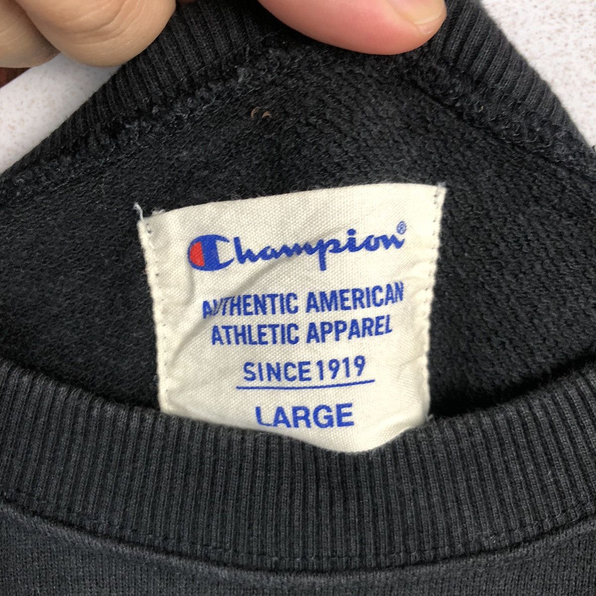 Champion Champion Amcc vintage Black Sweathshirt #7531 Size US M / EU 48-50 / 2 - 9 Thumbnail