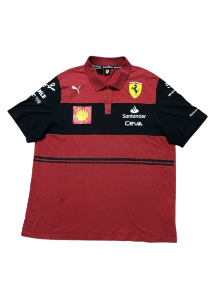 Ferrari × Puma Vintage Puma x Ferrari Y2K Logo Polo Size XL Size US XL / EU 56 / 4 - 1 Thumbnail