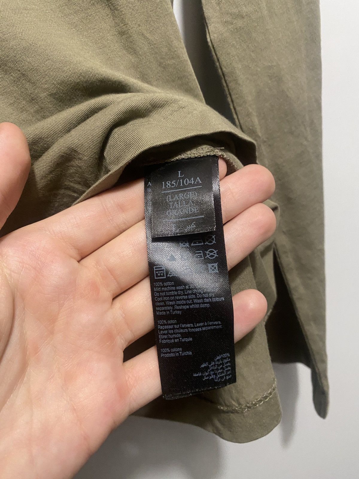 Allsaints Khaki allsaints longsleeve with tag Size US L / EU 52-54 / 3 - 3 Thumbnail
