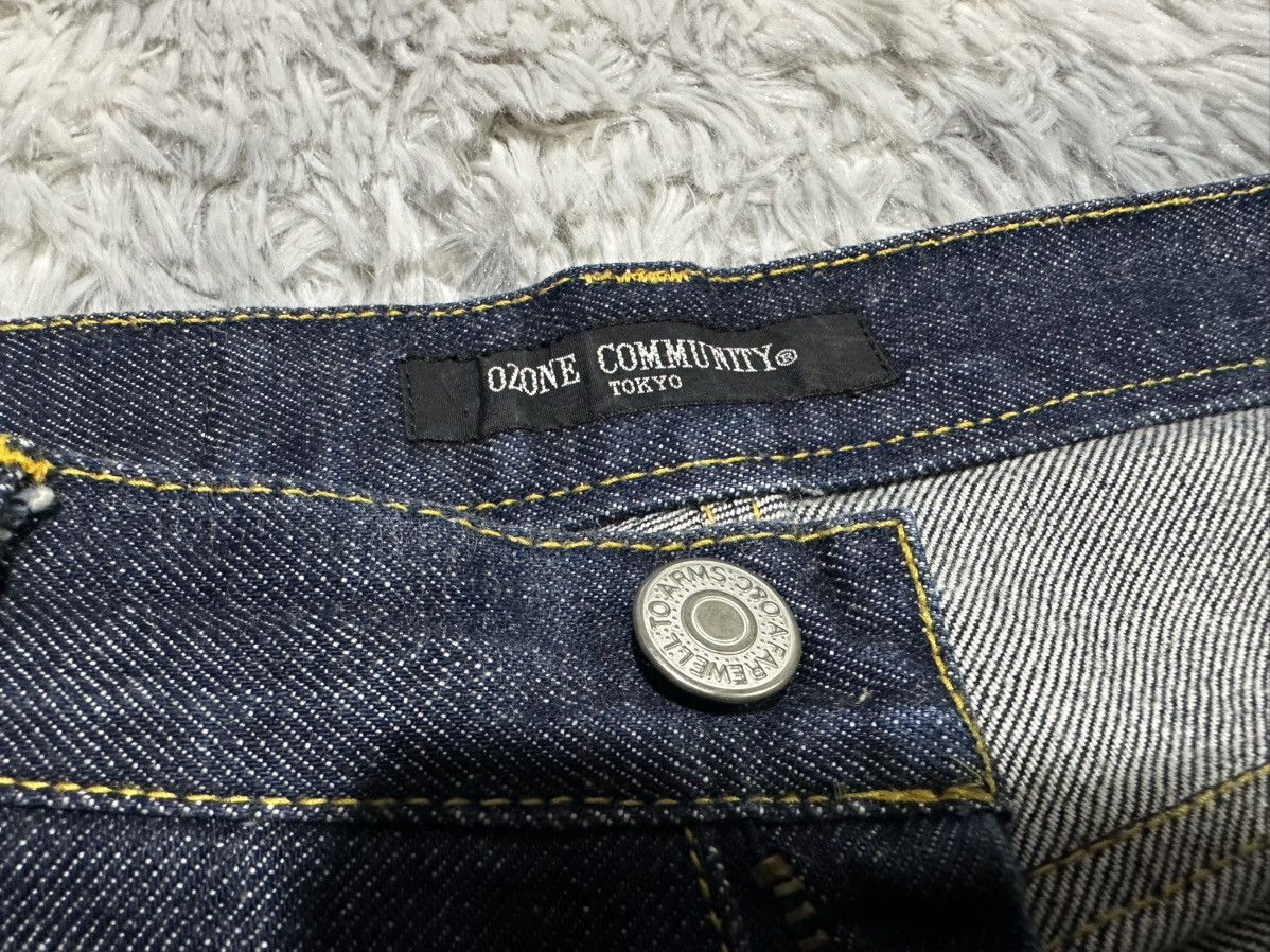 Hysteric Glamour 🔥Harajuku Archived Ozone Community Denim Giraffe Pockets Size US 26 / EU 42 - 12 Thumbnail