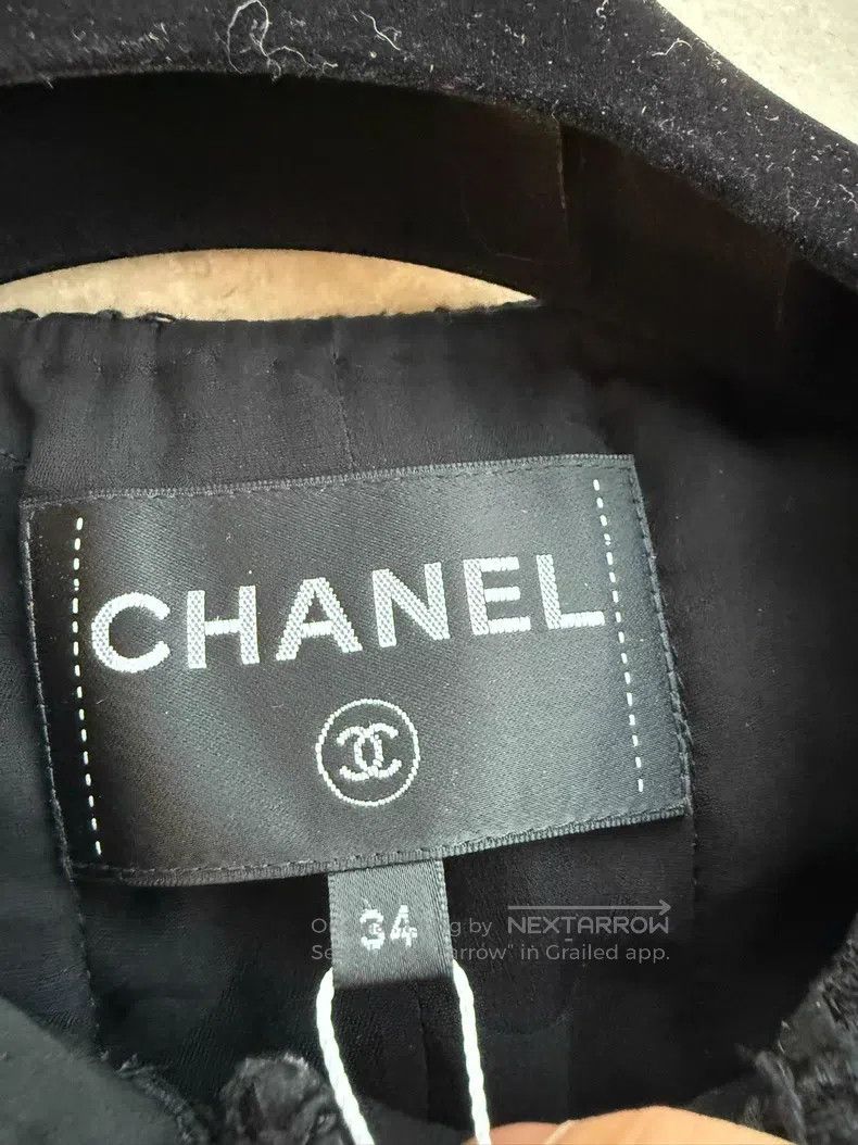 Chanel Chanel 21a Women's Castle Black Castle Jacket Size XXS / US 00 / IT 34 - 7 Thumbnail