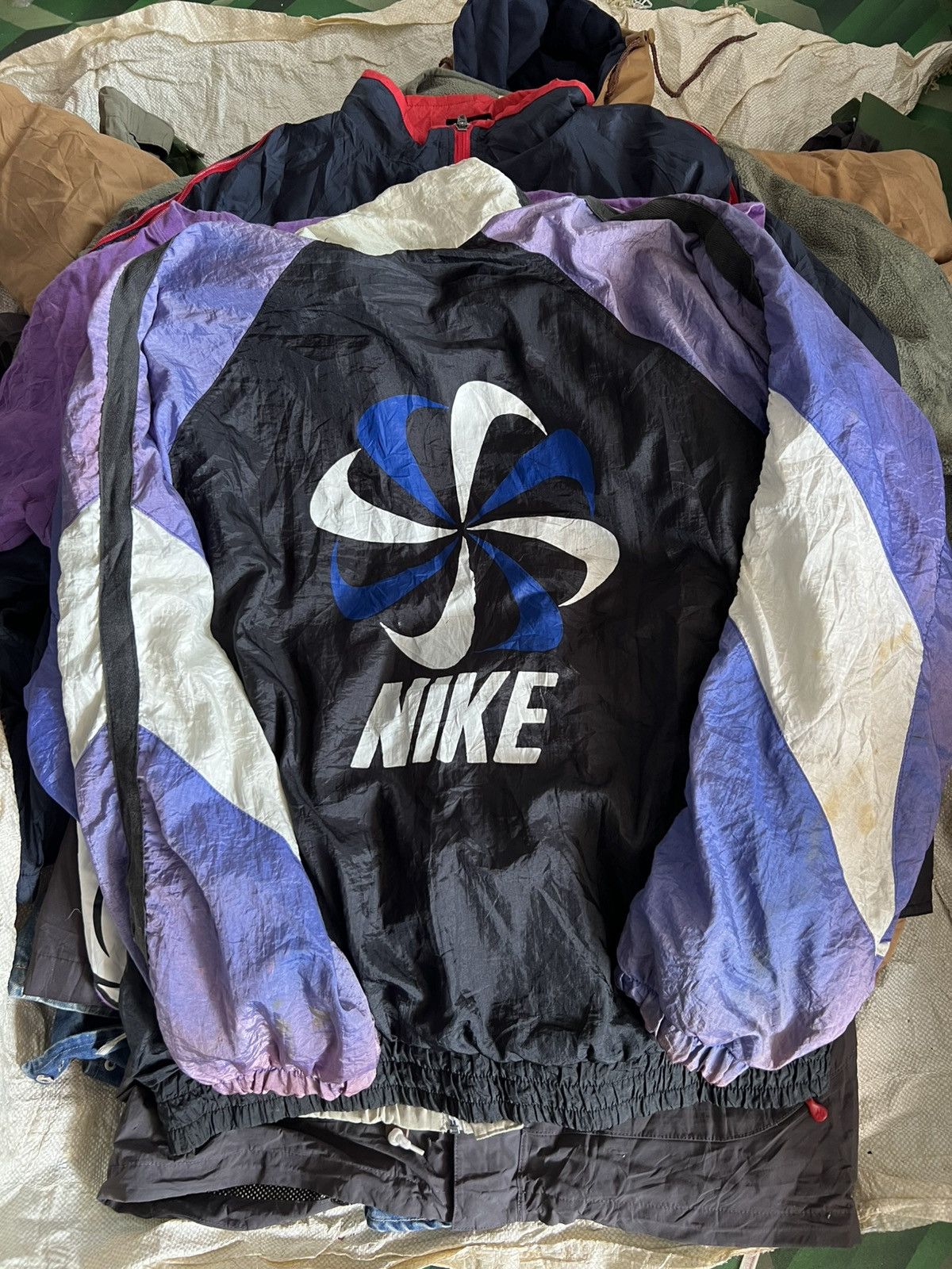Nike 90s Sundfafed Nike Vintage Size US L / EU 52-54 / 3 - 1 Thumbnail