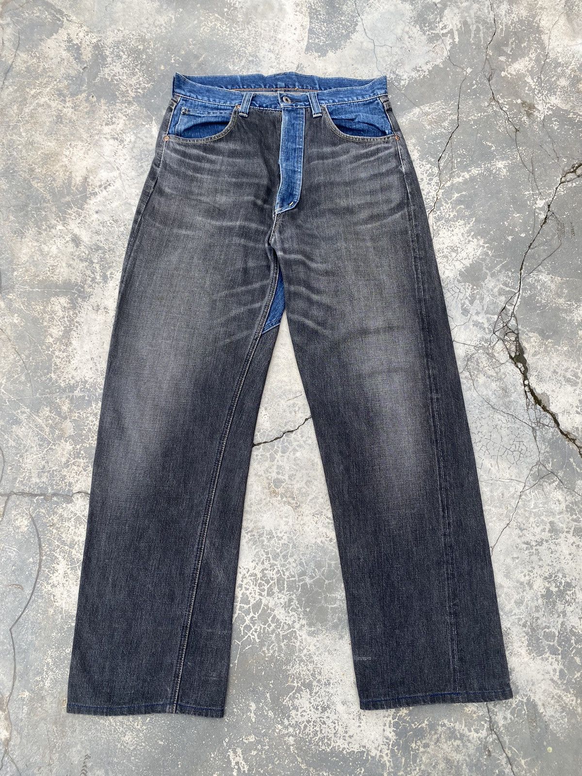 Sugar Cane SUGAR CANES Rework Selvedge Jeans Size US 31 - 2 Thumbnail