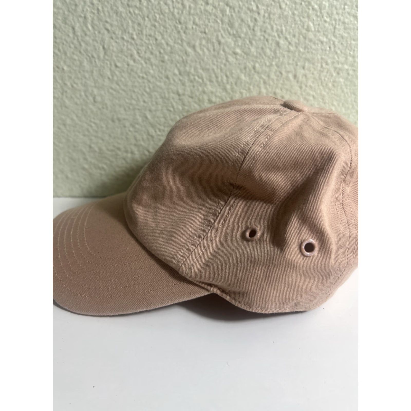 Adidas Adidas Originals Women's Pearl Pink Relaxed Mini Logo Adjustable Baseball Cap | Pink Knit Cotton Adjustable Adults Womens Cap Size ONE SIZE - 6 Thumbnail