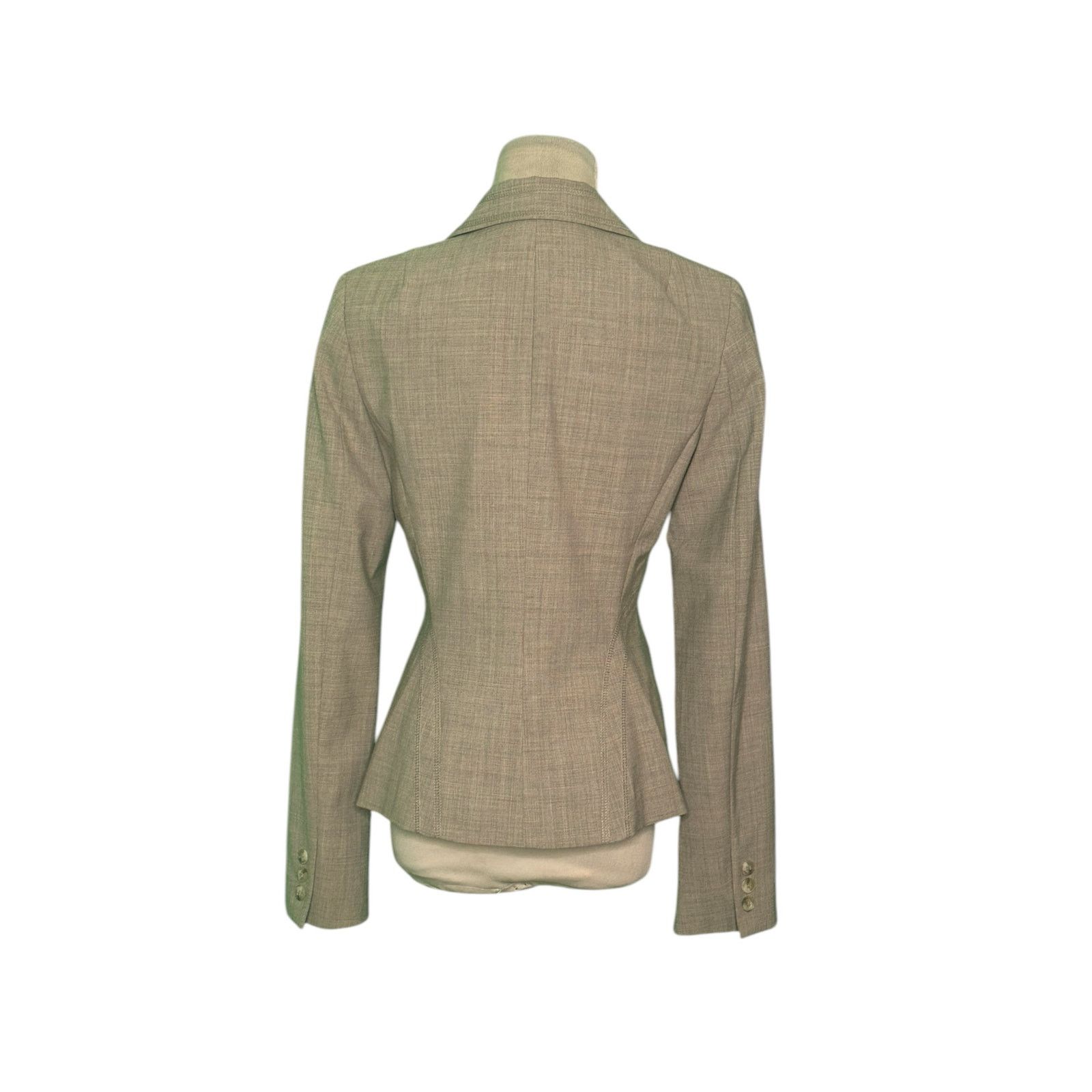 Laundry by Shelli Segal Laundry by Shelly Segal beige one button blazer size 6 Size M / US 6-8 / IT 42-44 - 9 Thumbnail