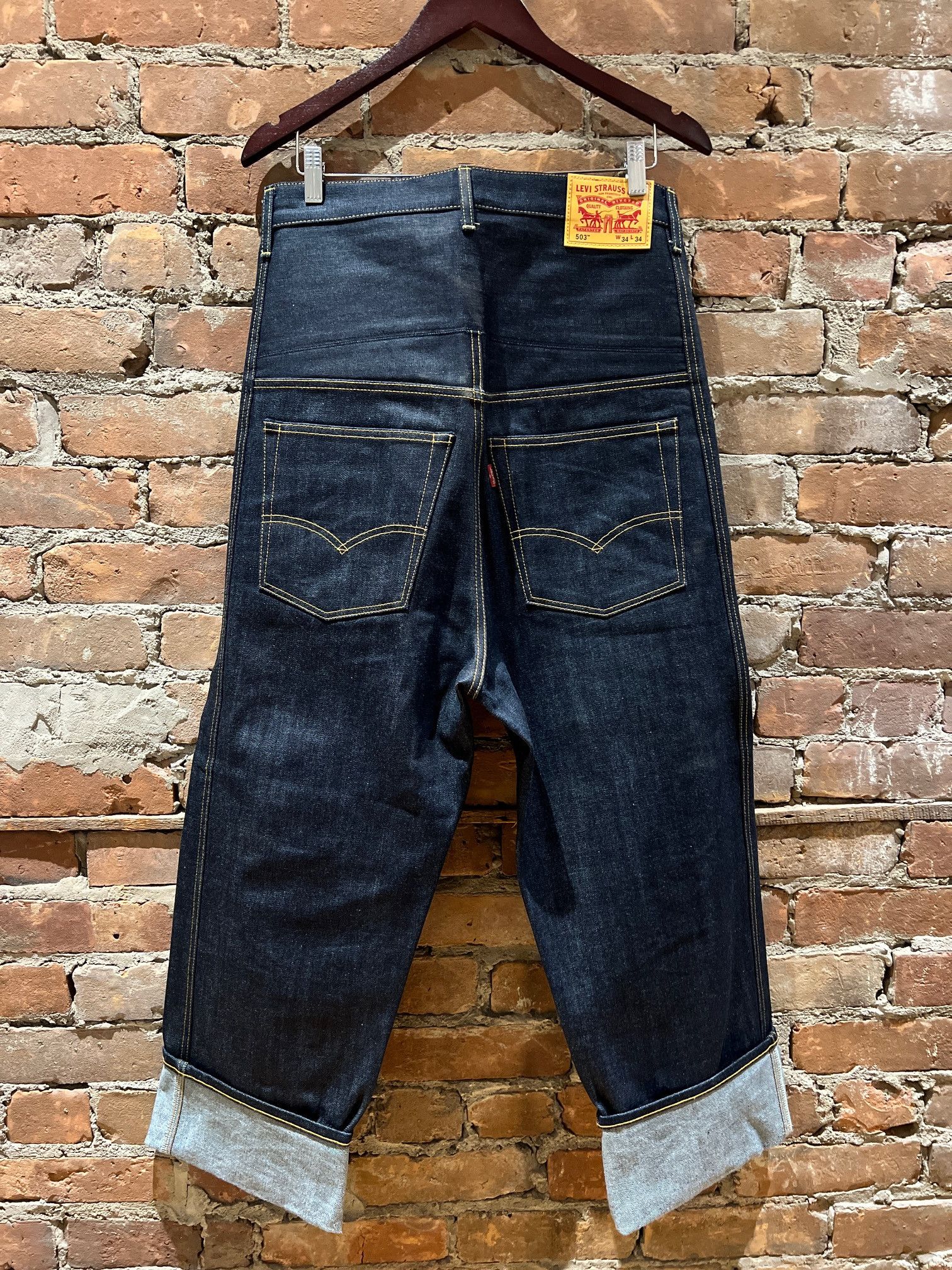 Junya Watanabe × Levi's Junya Watanabe MAN × Levi’s High-Waisted 503 Denim Size US 32 / EU 48 - 2 Thumbnail