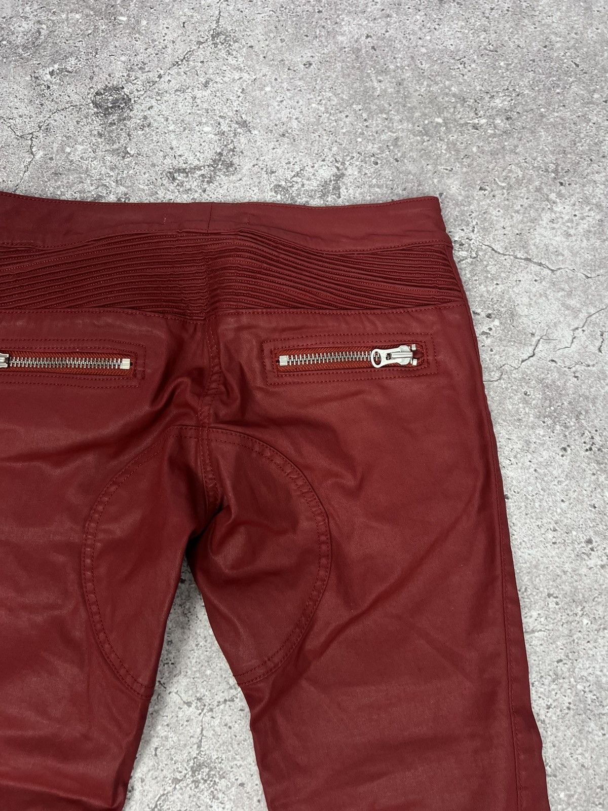 Isabel Marant Isabel Marant x H&M Pants Biker Moto Ankle Faux Leather Size 27" / US 4 / IT 40 - 12 Thumbnail