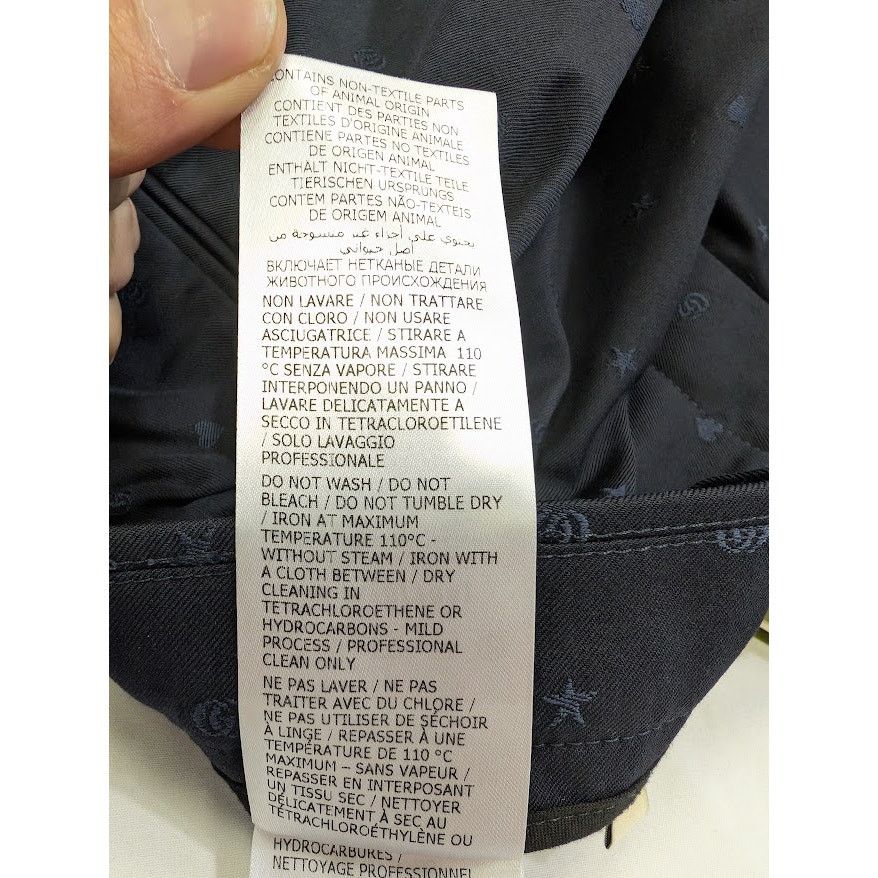 Gucci o1rshd1 Logo All Over Pants in Blue Size US 32 / EU 48 - 17 Thumbnail