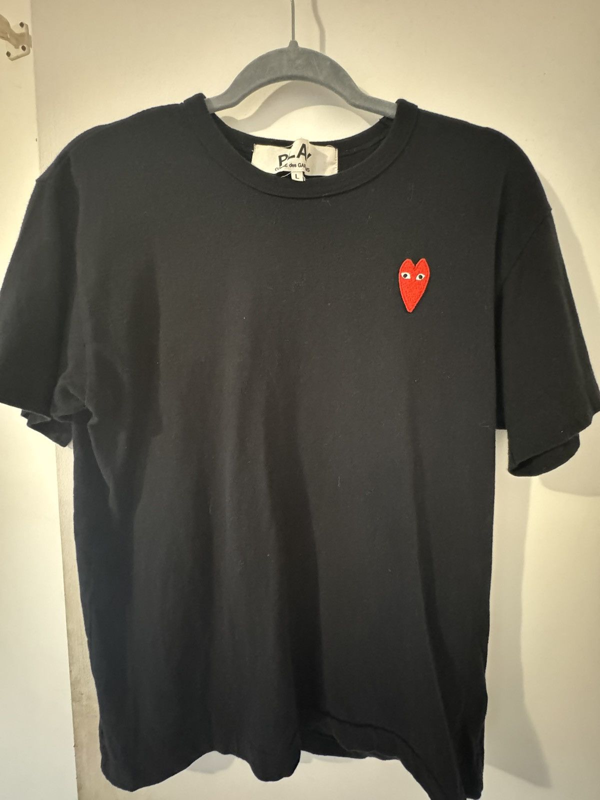 Comme des Garcons PLAY CDG Long Heart TSHIRT Size US L / EU 52-54 / 3 - 1 Thumbnail