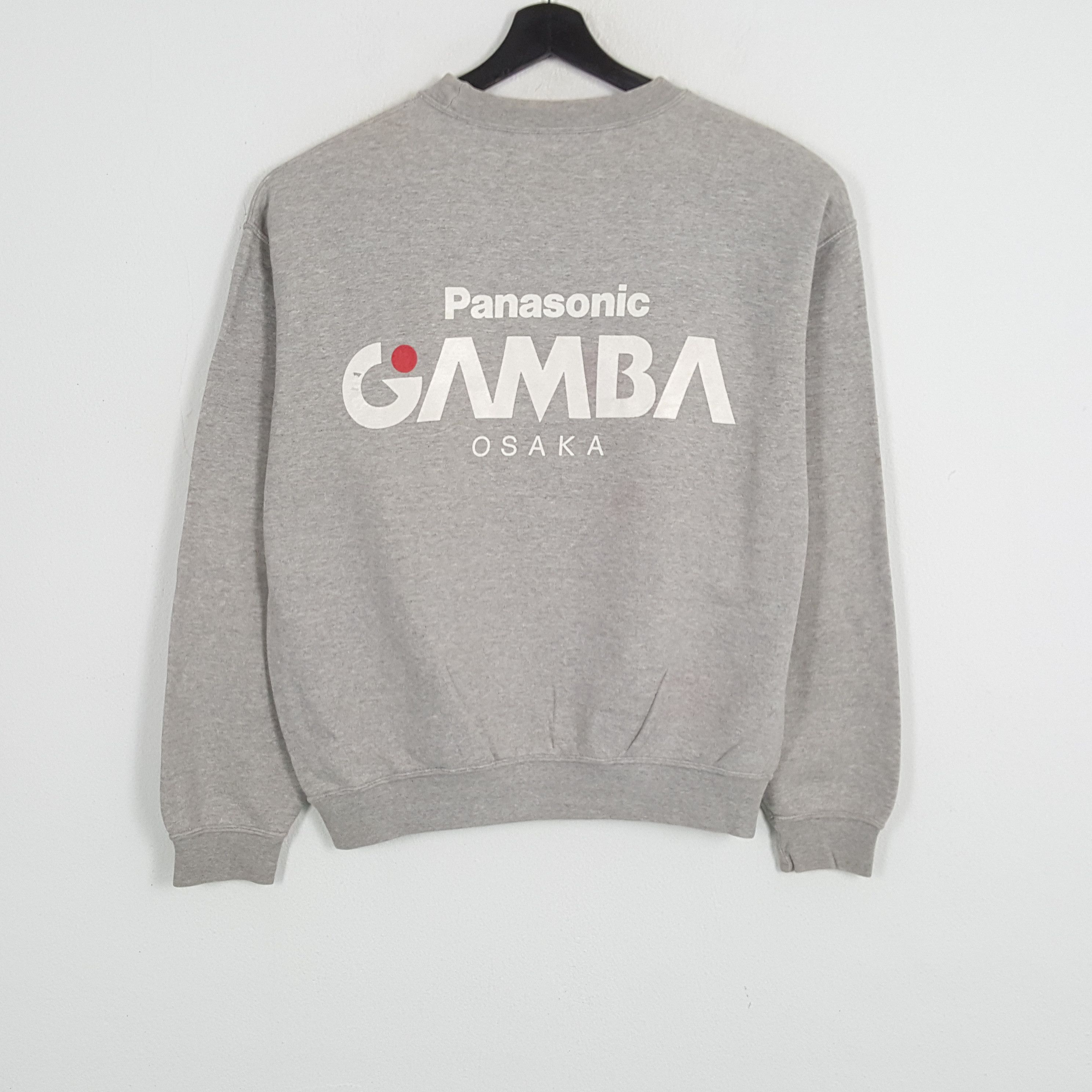 Japanese Brand × Vintage PANASONIC GAMBA OSAKA Soccer Football Style Sweatshirt Size US L / EU 52-54 / 3 - 3 Thumbnail