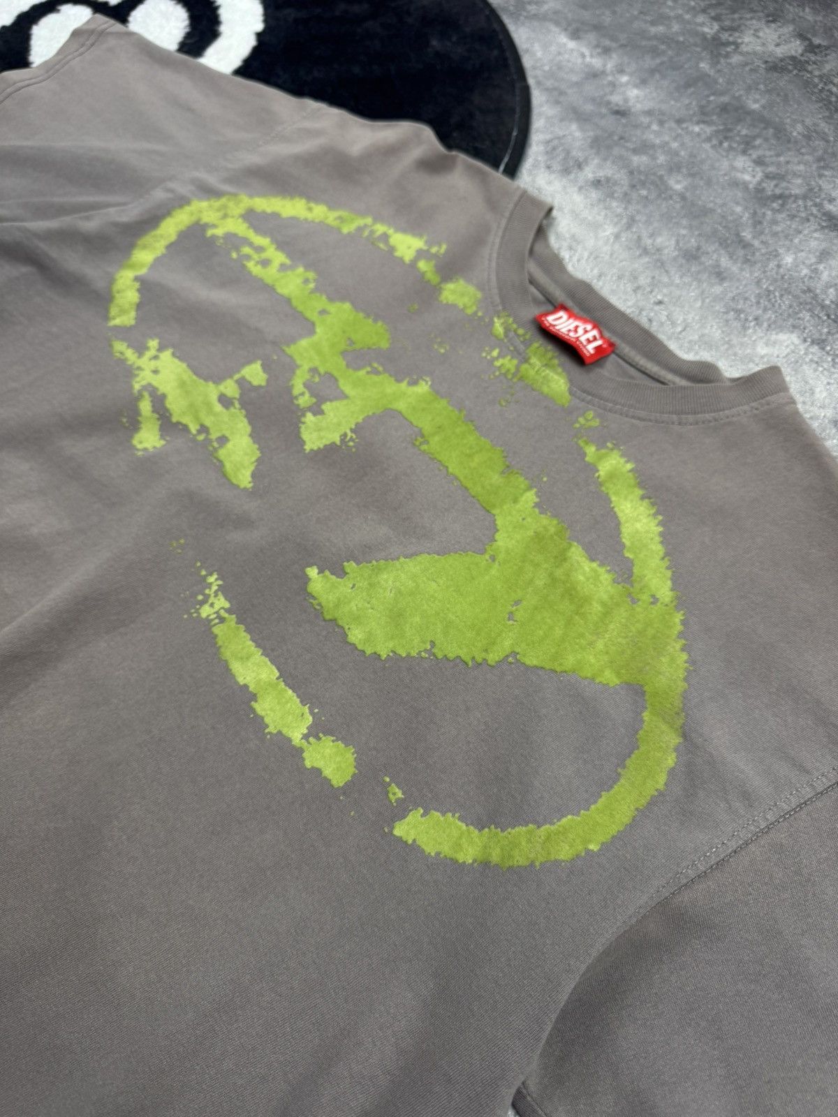 Diesel Diesel T-Shirt Big Logo White Y2k Hype Designer Size US S / EU 44-46 / 1 - 4 Thumbnail