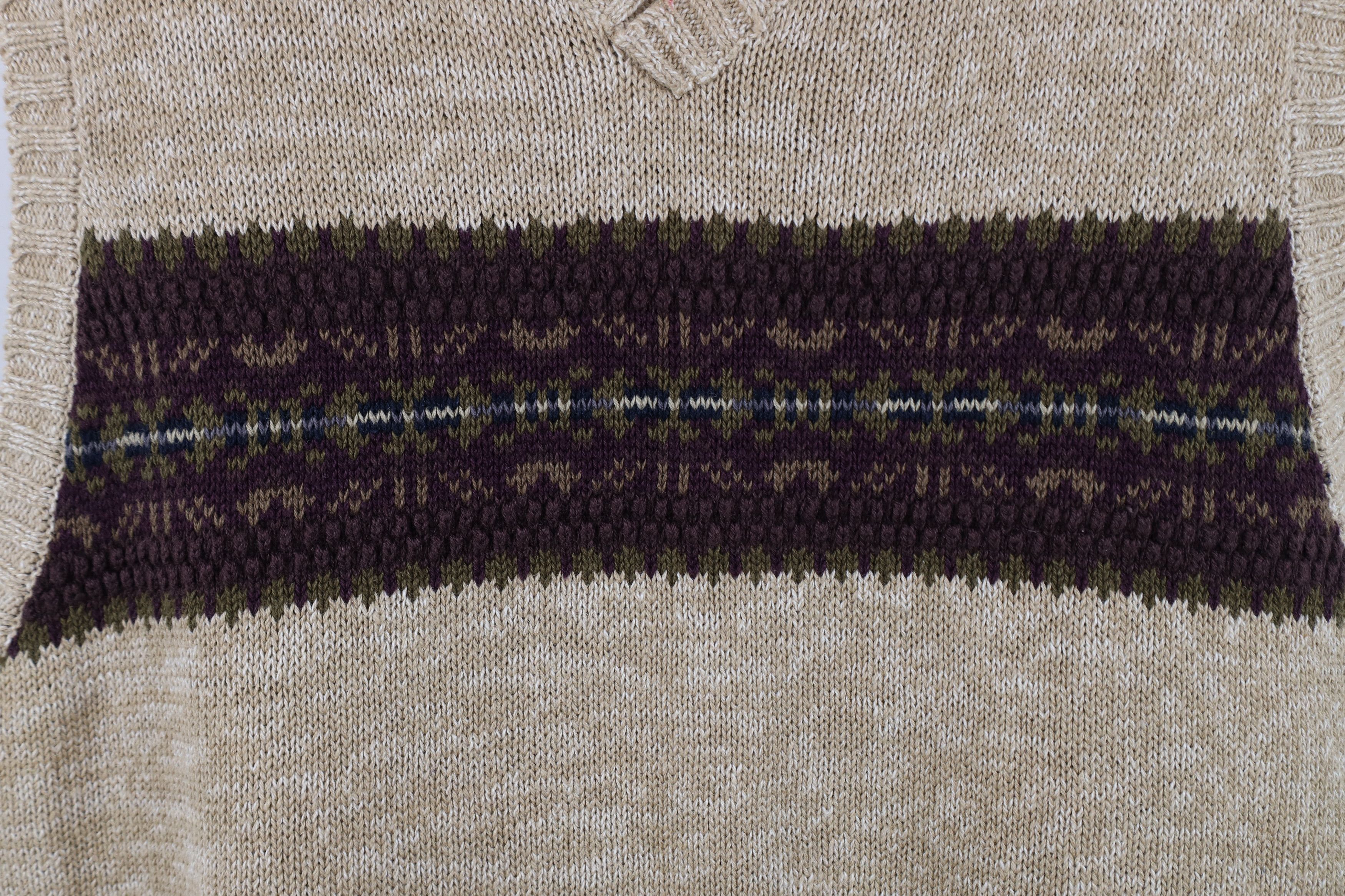 American Eagle Outfitters Vintage 90s American Eagle Outfitters Knit Sweater Vest Size US L / EU 52-54 / 3 - 4 Thumbnail