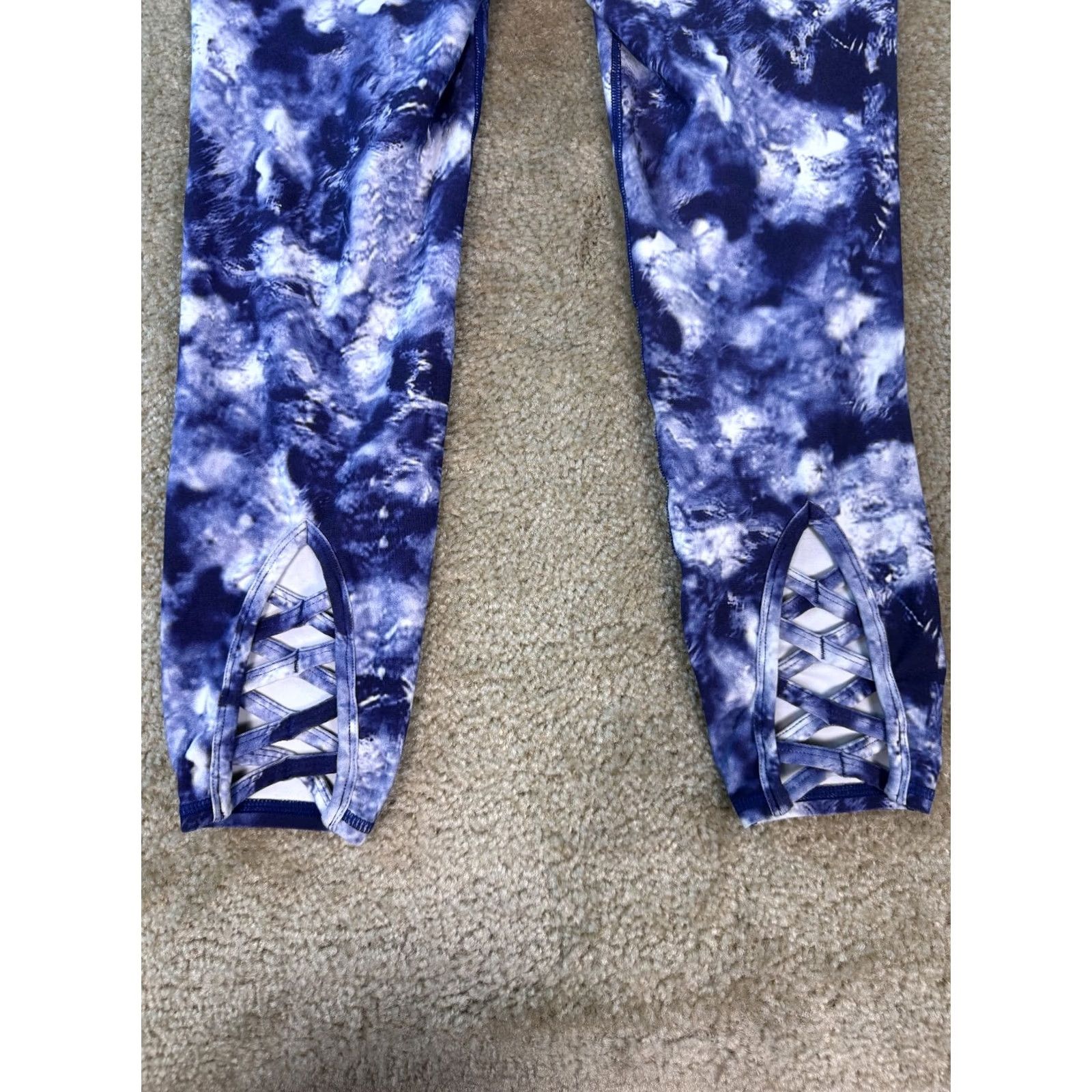 Torrid Torrid Active Leggings Women’s Blue Ankle 00 Size 24" / US 00 / IT 34 - 4 Thumbnail