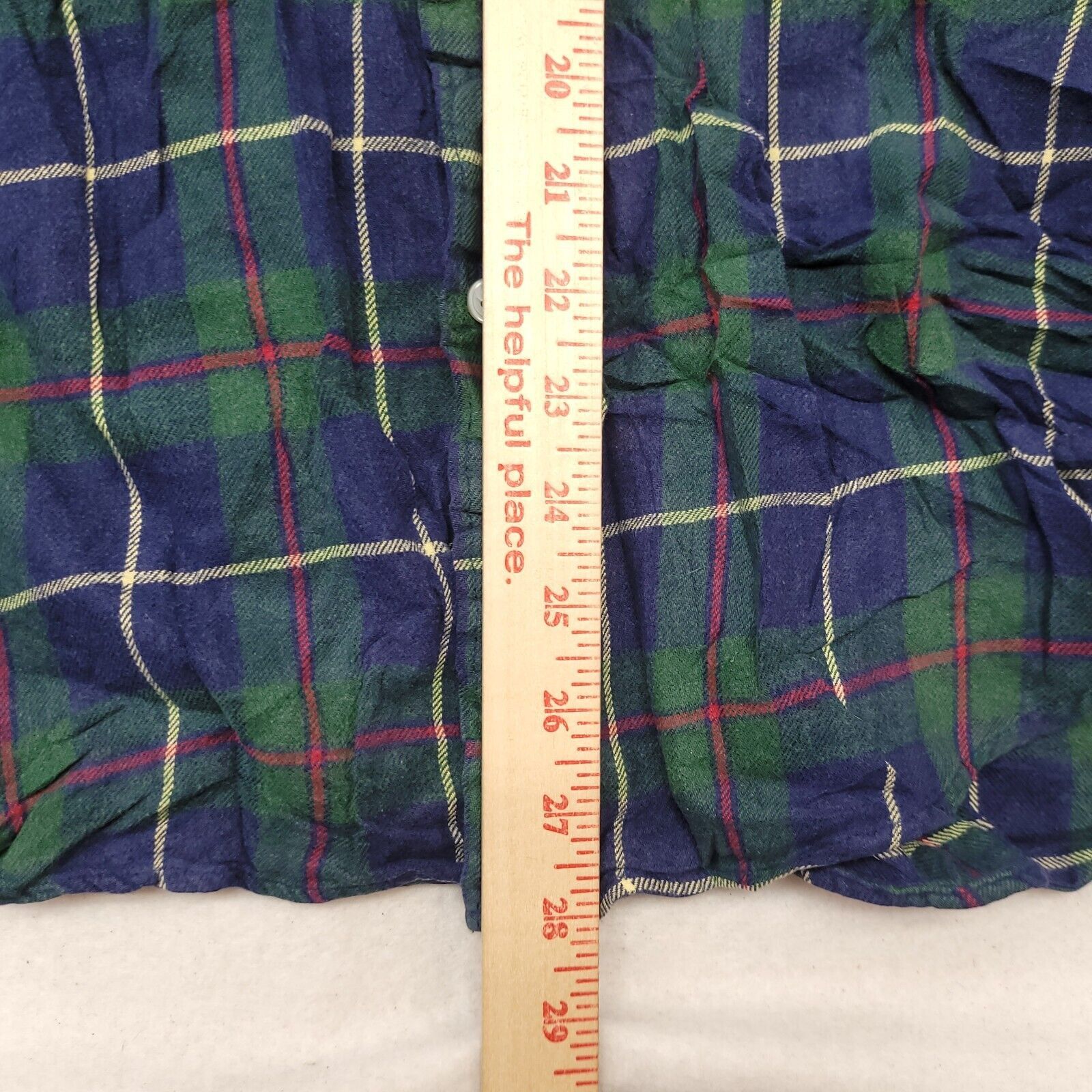John Ashford John Ashford Tartan Flannel Shirt Mens Size Large L Green Size US L / EU 52-54 / 3 - 8 Thumbnail