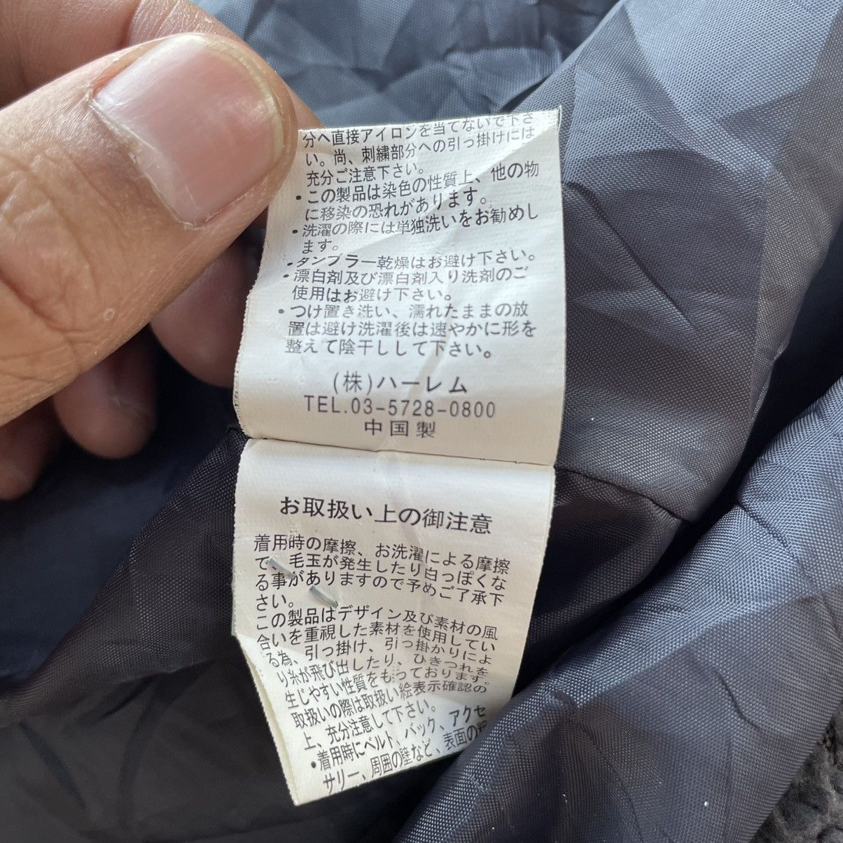 If Six Was Nine 🇯🇵☠️ GHOST OF HARLEM SKULL WORDING FLEECE DUFFLE JACKET Size US M / EU 48-50 / 2 - 11 Thumbnail