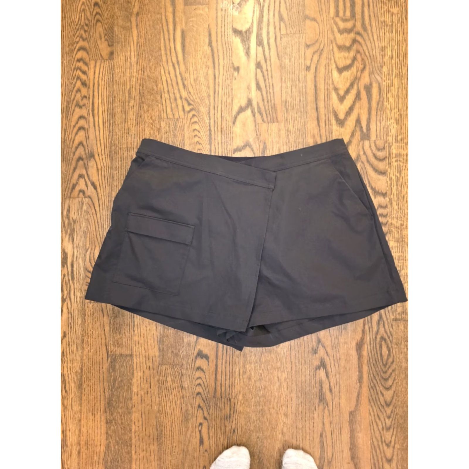 Avia VINTAGE AVIA Shorts Women's Size 16-18 Black Polyester Hiking Elastic Waist Skorts Size 25" / US 0 / IT 36 - 5 Thumbnail
