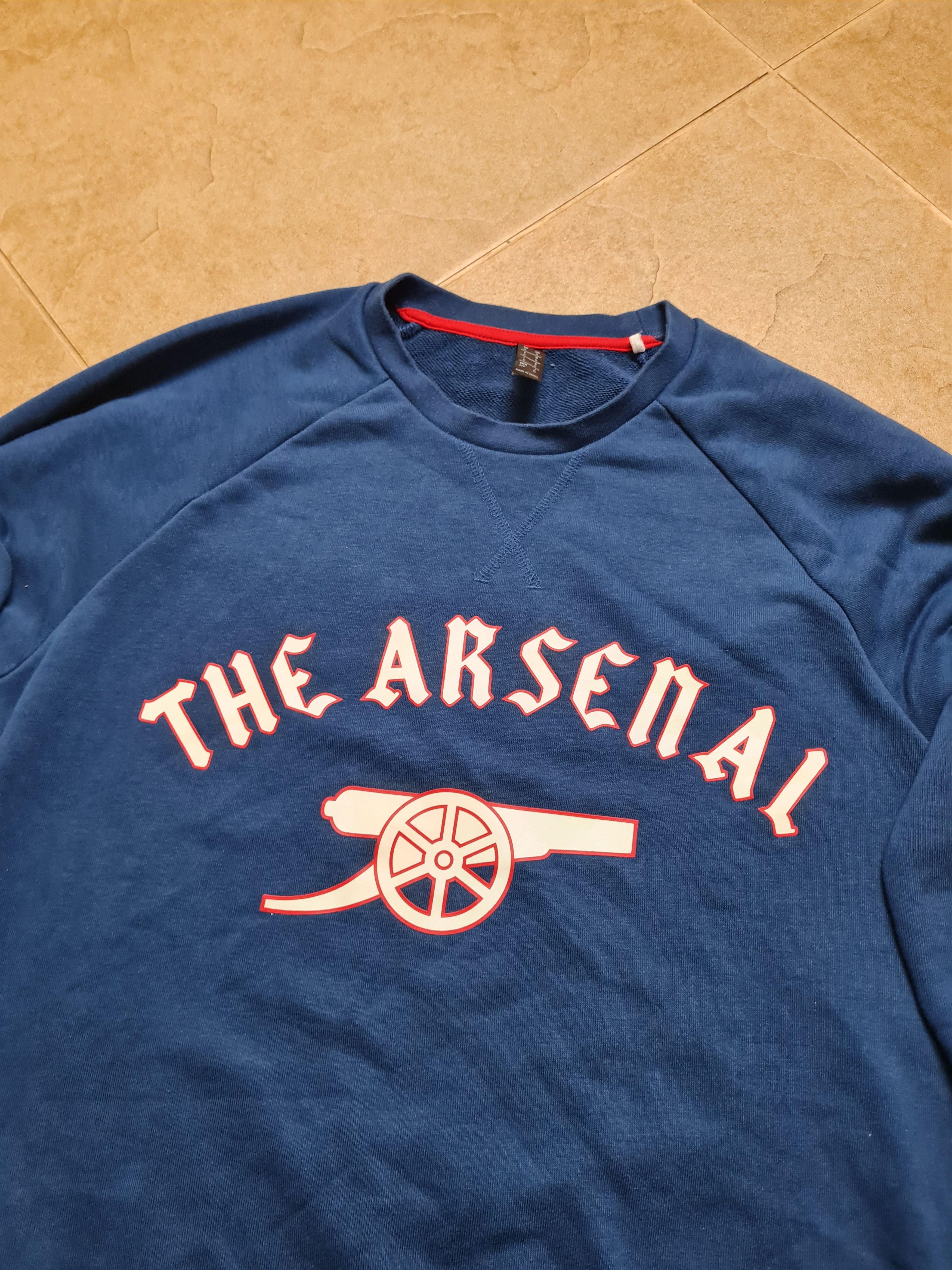 Adidas Sweatshirt Arsenal Adidas Graphic Crew Mystery Blue 21/22 Size US M / EU 48-50 / 2 - 2 Thumbnail