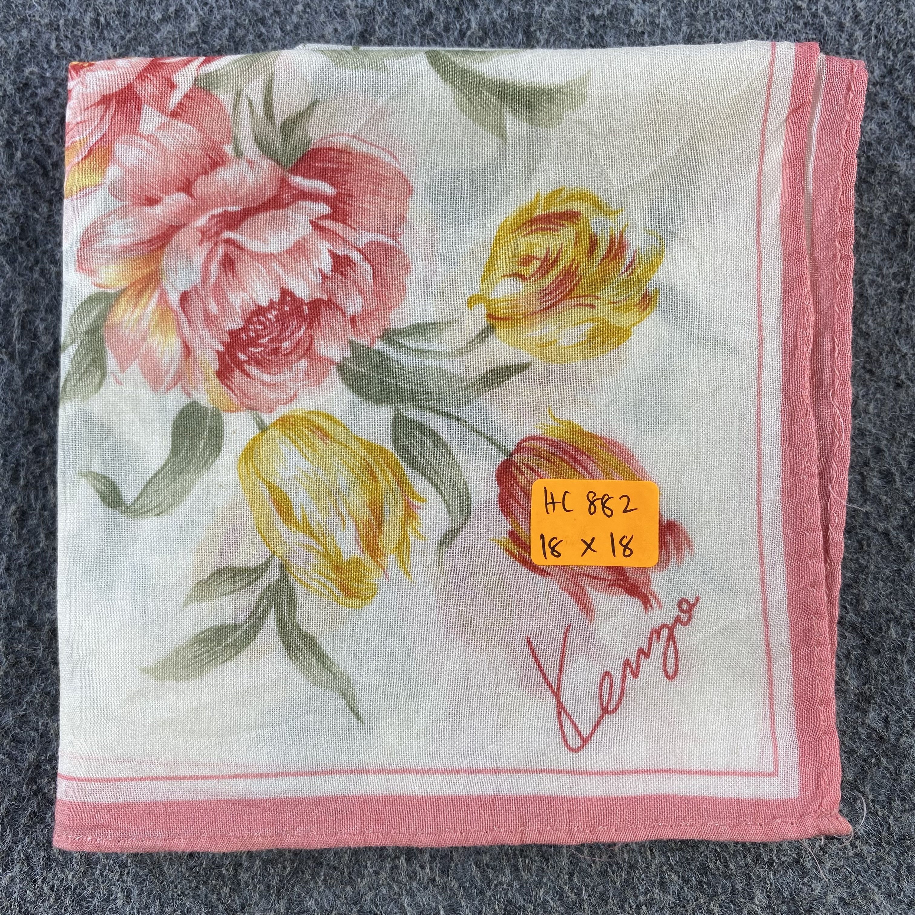 Kenzo × Vintage Kenzo Handkerchief/Neckerchief/Bandana HC882 Size ONE SIZE - 6 Thumbnail